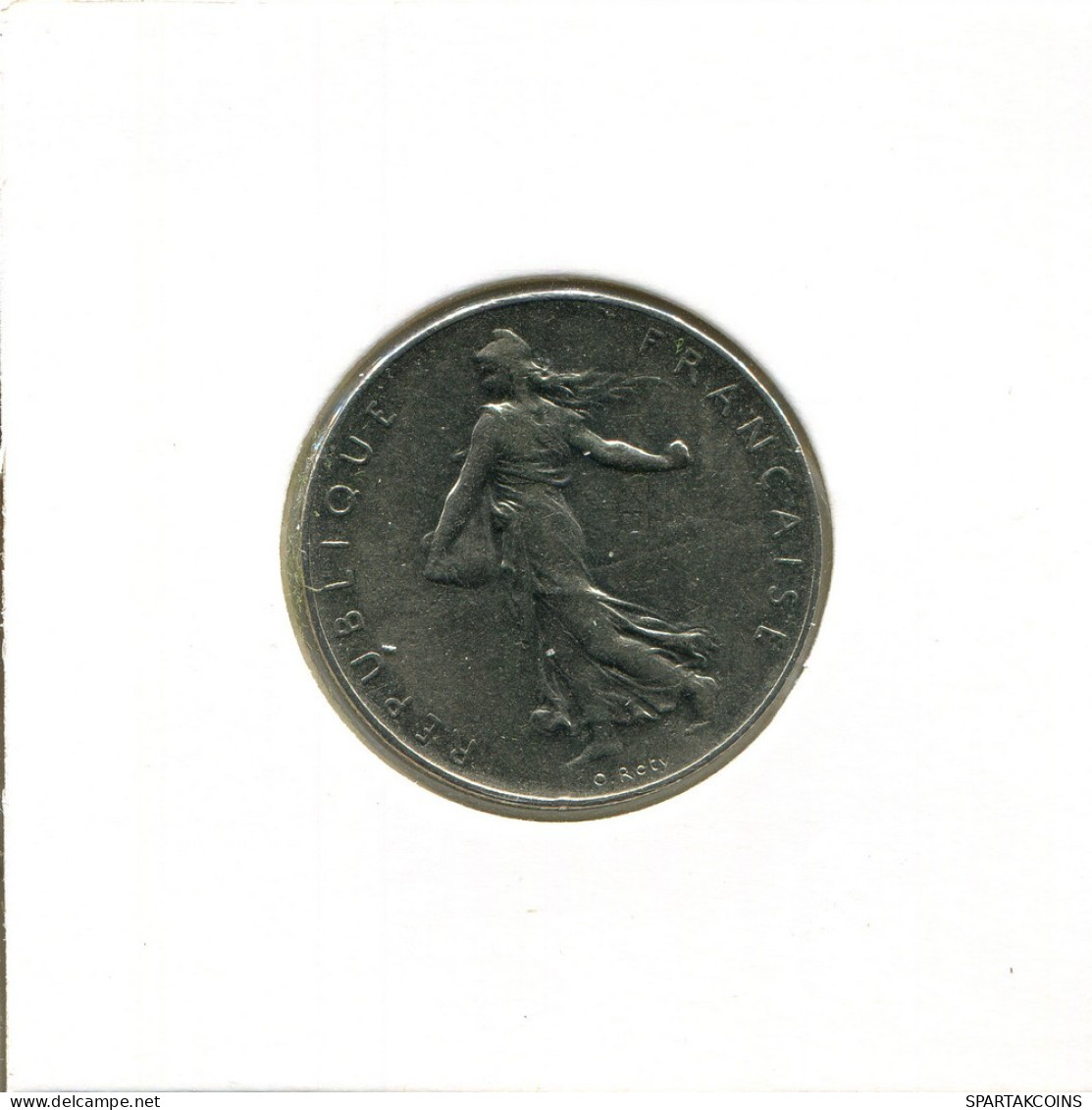 1 FRANC 1977 FRANKREICH FRANCE Französisch Münze #BA917.D.A - 1 Franc