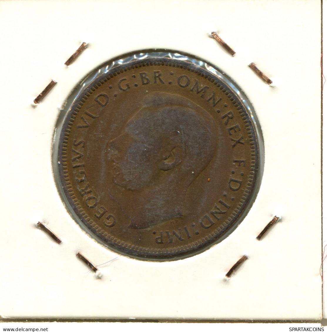 PENNY 1940 UK GBAN BRETAÑA GREAT BRITAIN Moneda #AW080.E.A - D. 1 Penny