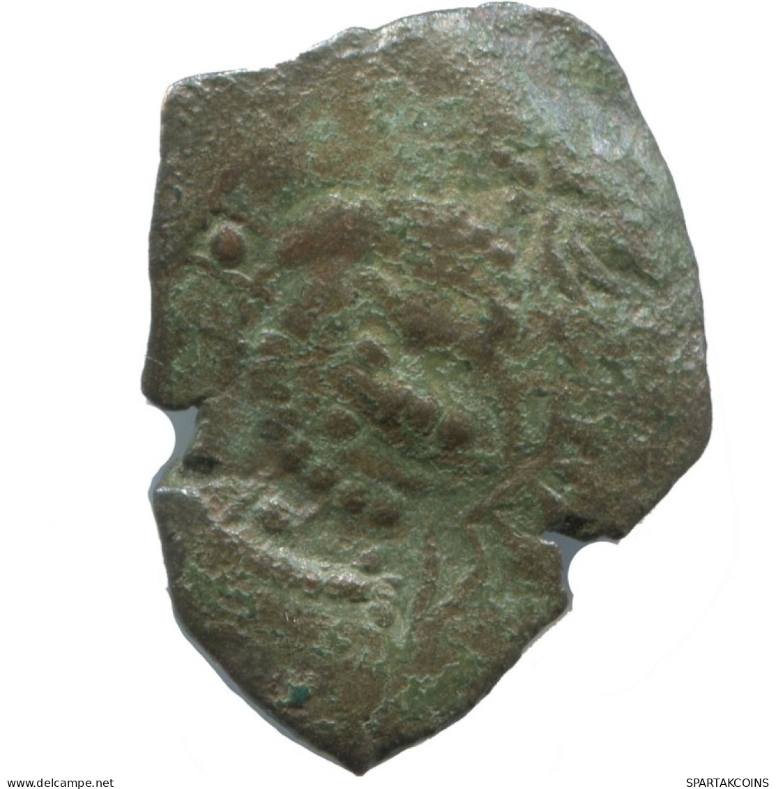 Auténtico Original Antiguo BYZANTINE IMPERIO Trachy Moneda 1.8g/25mm #AG667.4.E.A - Byzantium