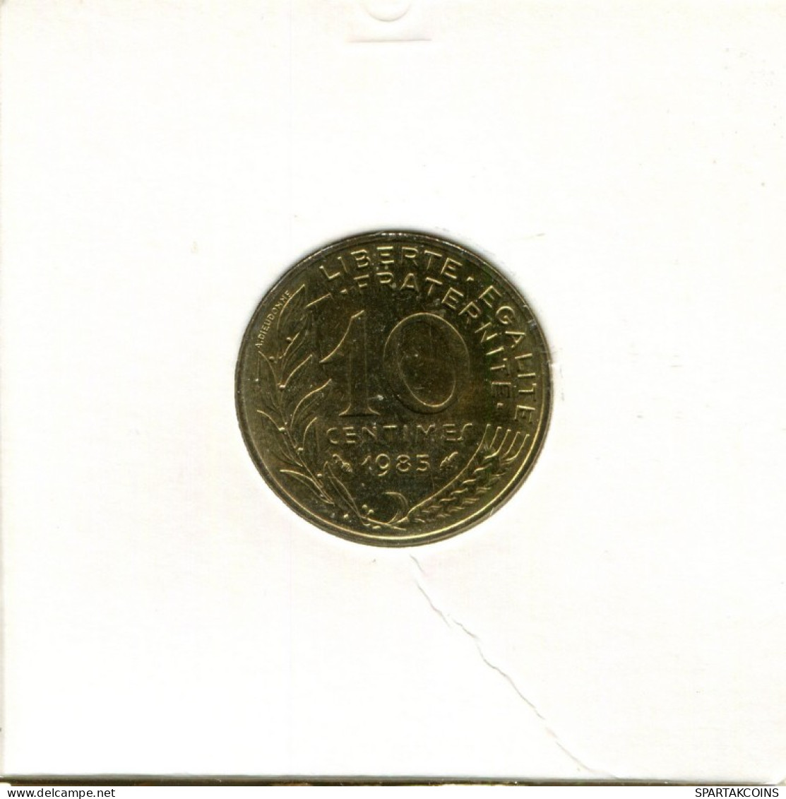 10 CENTIMES 1985 FRANCIA FRANCE Moneda #AK862.E.A - 10 Centimes