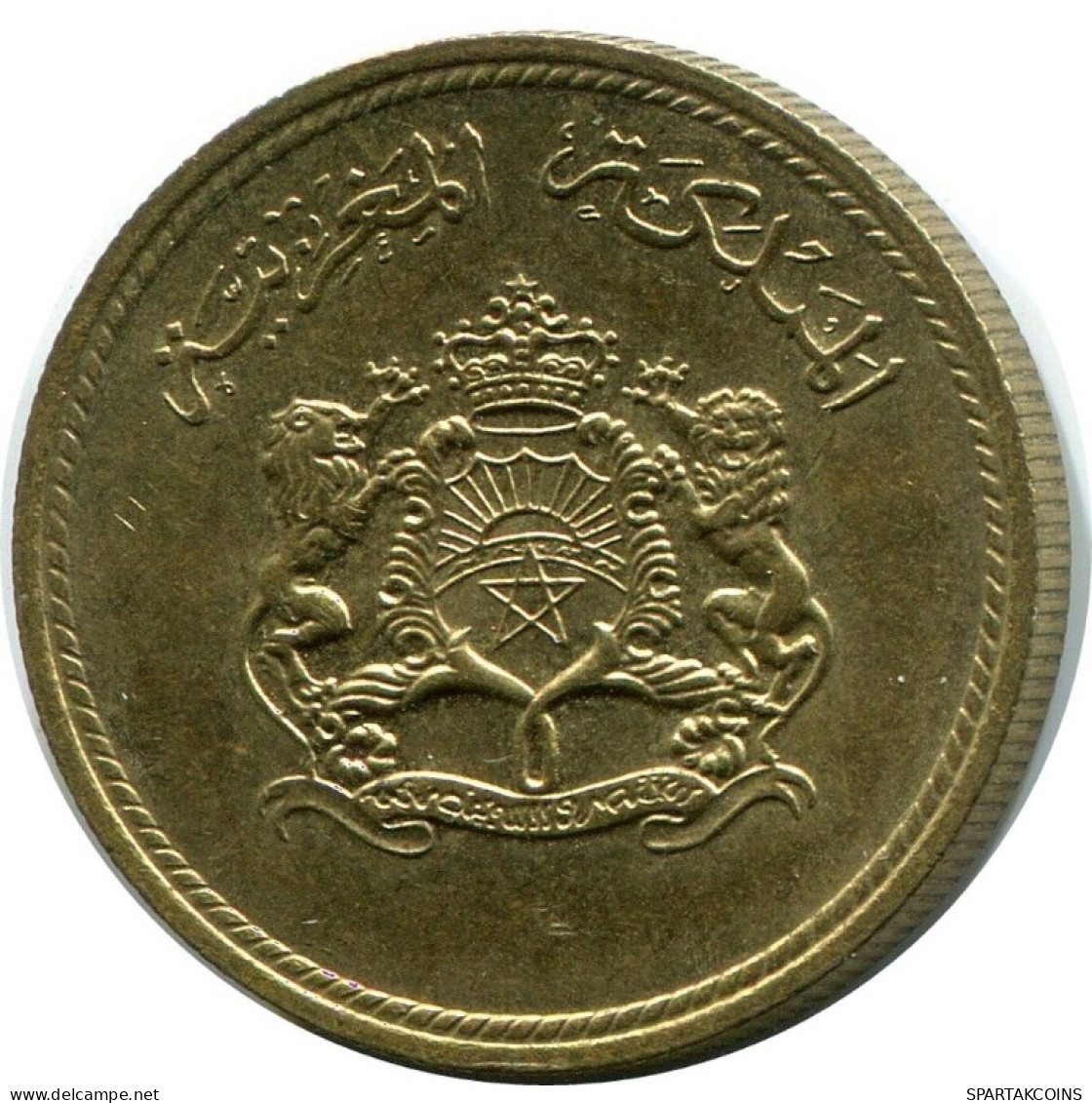 10 CENTIMES 1974 MOROCCO Hassan II Münze #AH841.D.A - Marruecos