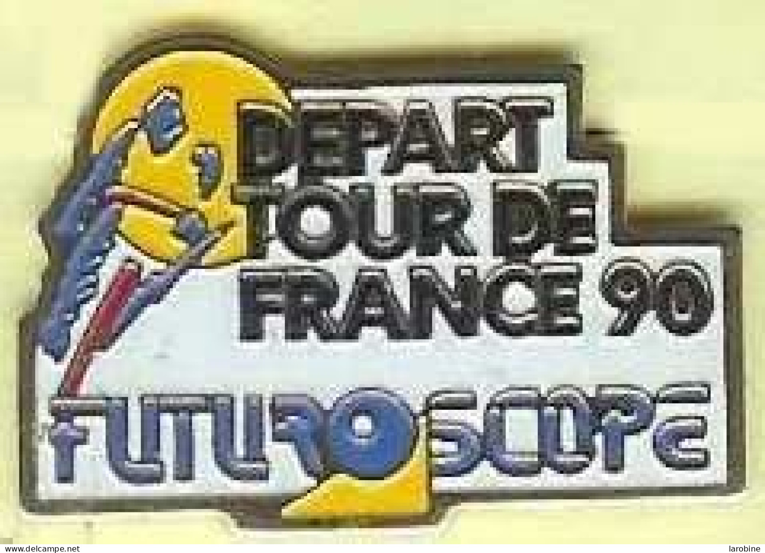 @@ Vélo Cycle Cyclisme Départ Le Tour 1990 Futuroscope @@ve76a - Cycling