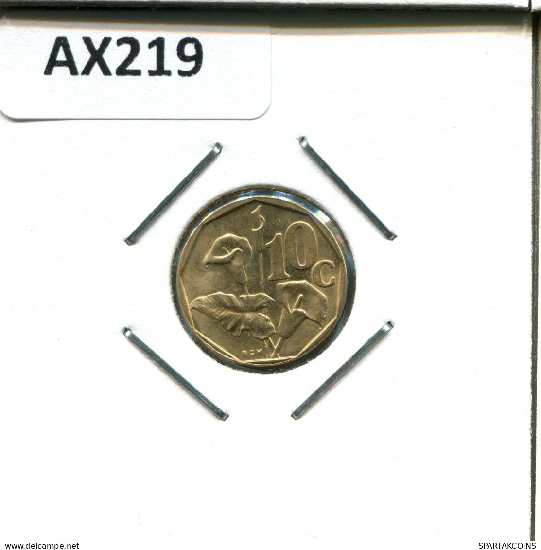 10 CENTS 1990 SOUTH AFRICA Coin #AX219.U.A - Afrique Du Sud