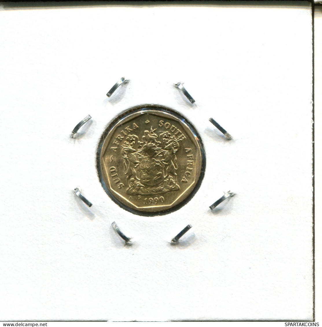 10 CENTS 1990 SOUTH AFRICA Coin #AX219.U.A - South Africa