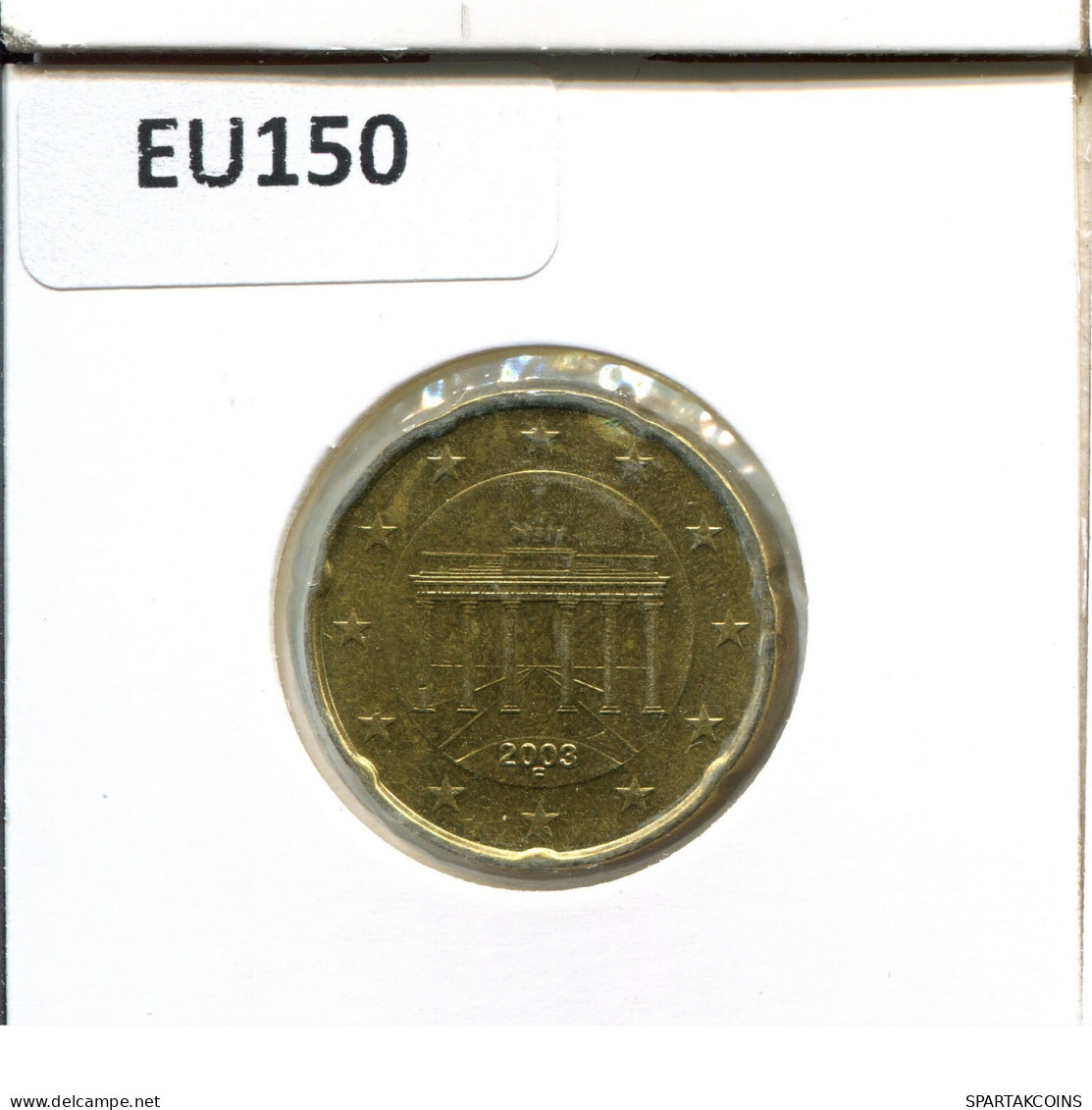 20 EURO CENTS 2003 ALEMANIA Moneda GERMANY #EU150.E.A - Duitsland