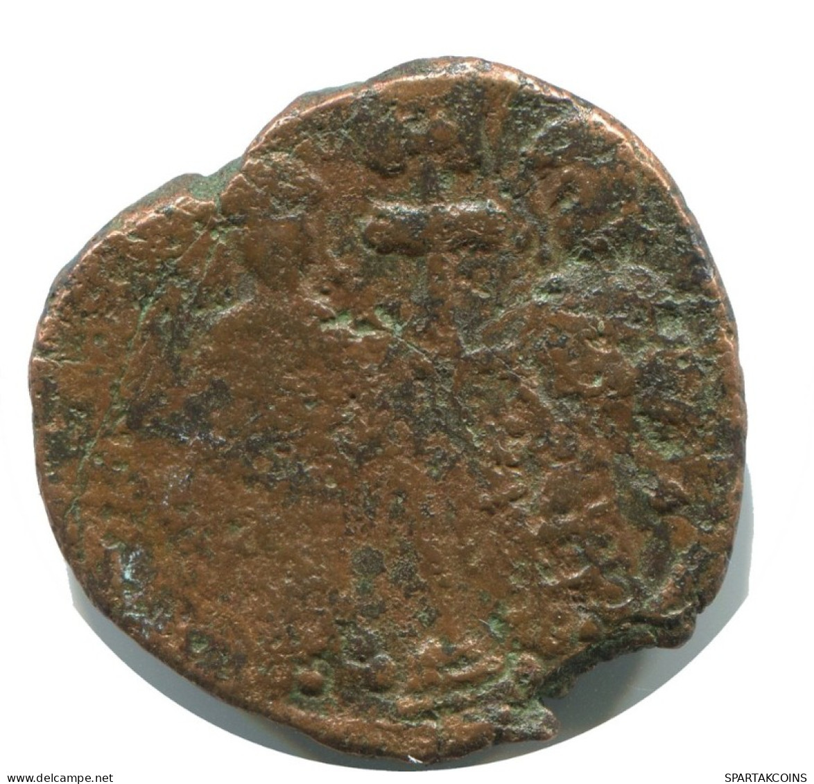 FLAVIUS JUSTINUS II FOLLIS Auténtico Antiguo BYZANTINE Moneda 6.9g/25m #AB328.9.E.A - Bizantine