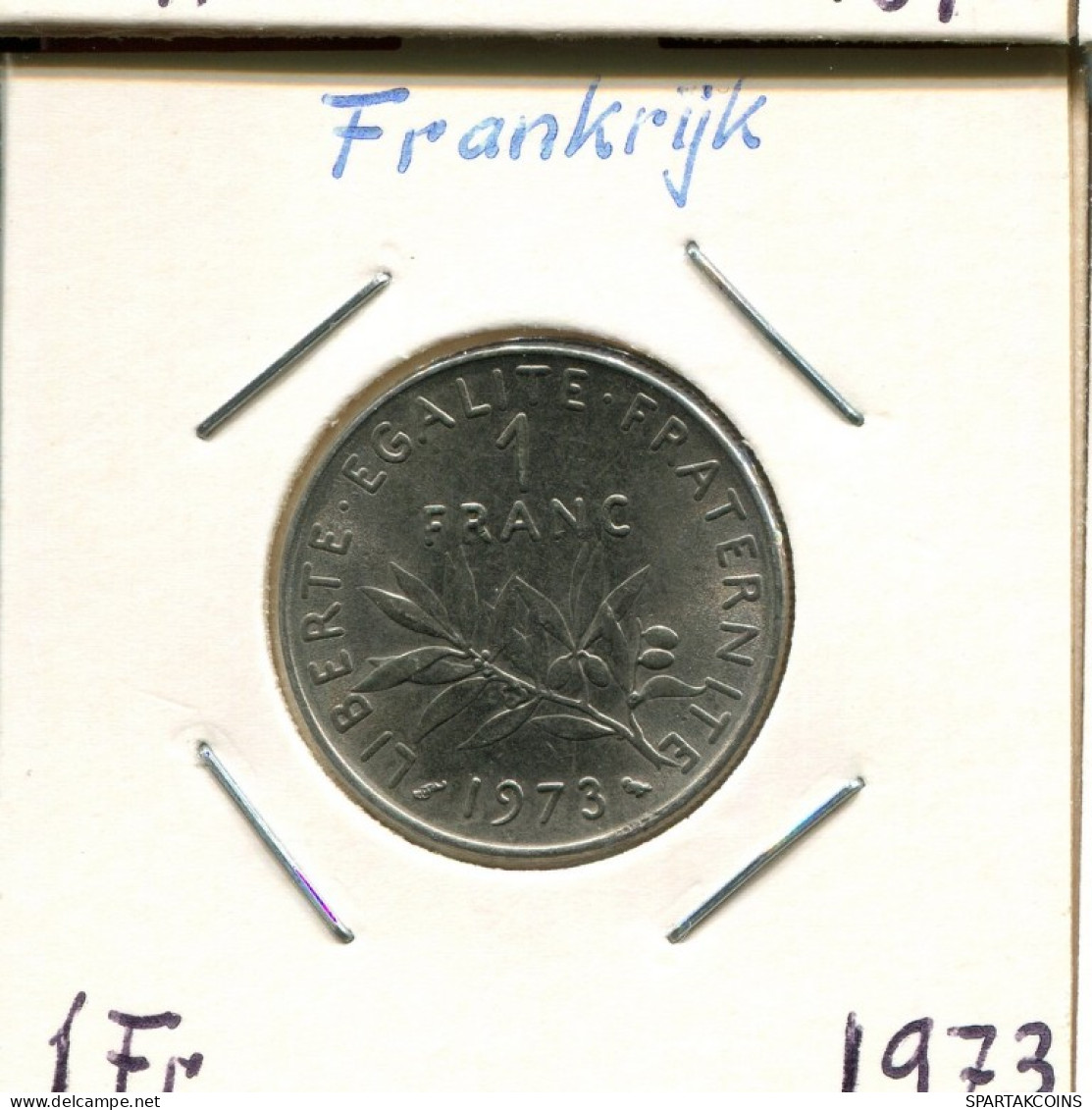 1 FRANC 1973 FRANCIA FRANCE Moneda #AM316.E.A - 1 Franc
