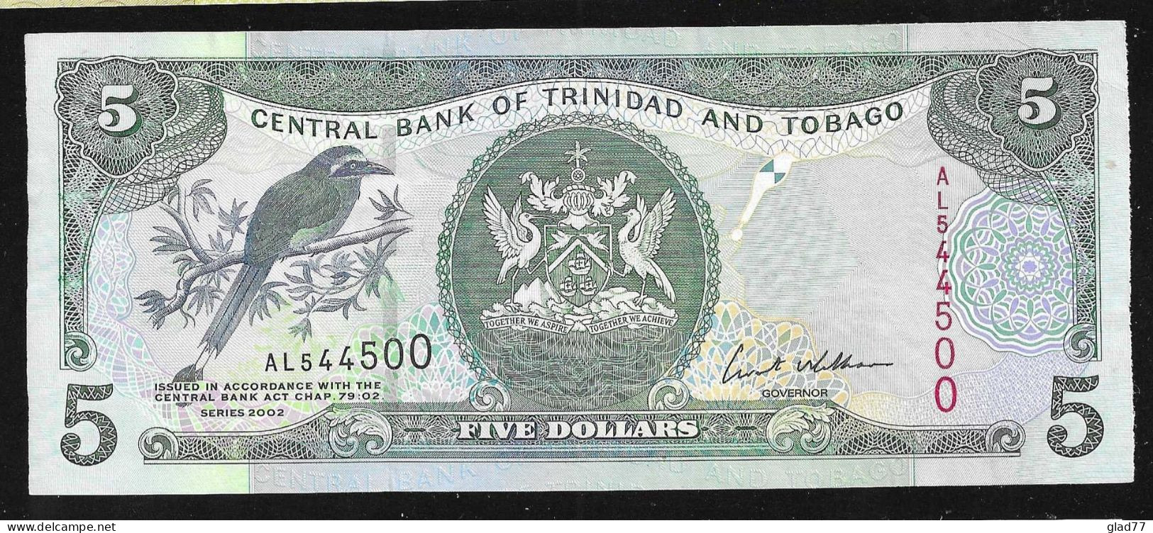 Trinidad & Tobago    5 Dollars  2002 ! - Trindad & Tobago