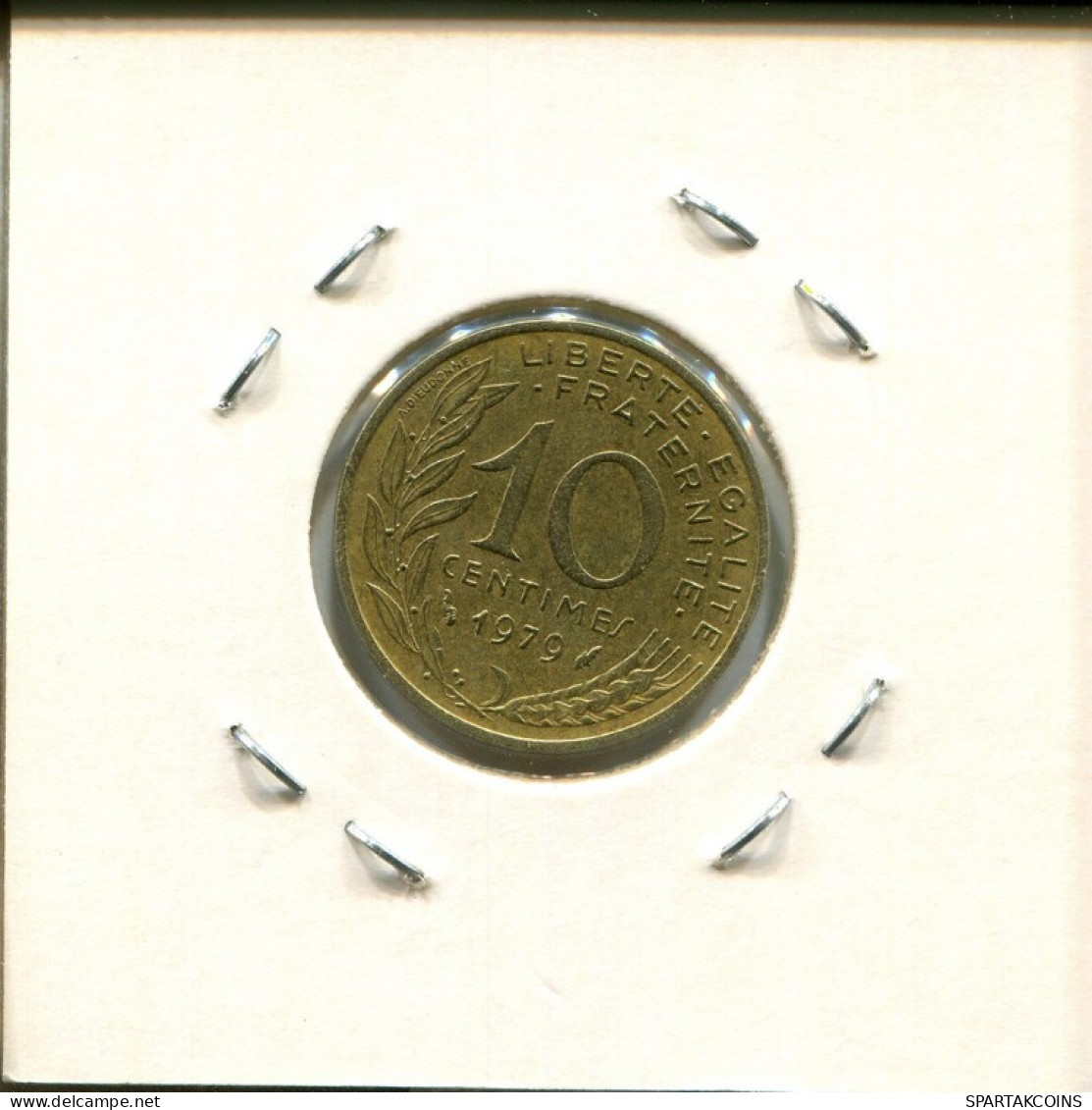 10 CENTIMES 1979 FRANCE Pièce Française #AM133.F.A - 10 Centimes