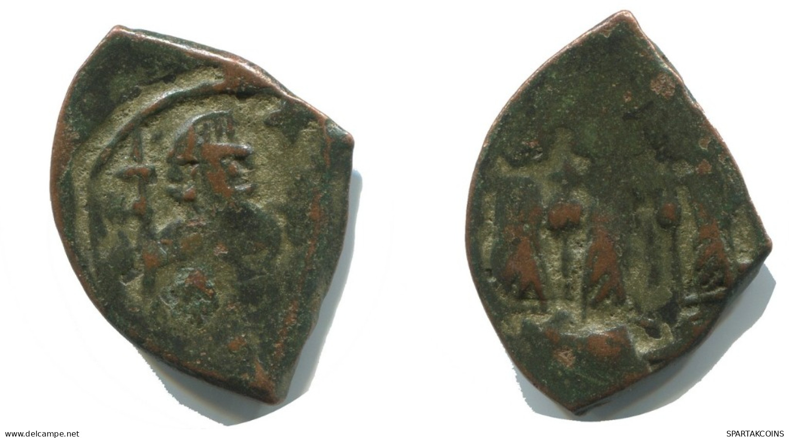 HERACLIUS FOLLIS Auténtico ORIGINAL Antiguo BYZANTINE Moneda 3.9g/25mm #AB370.9.E.A - Bizantine