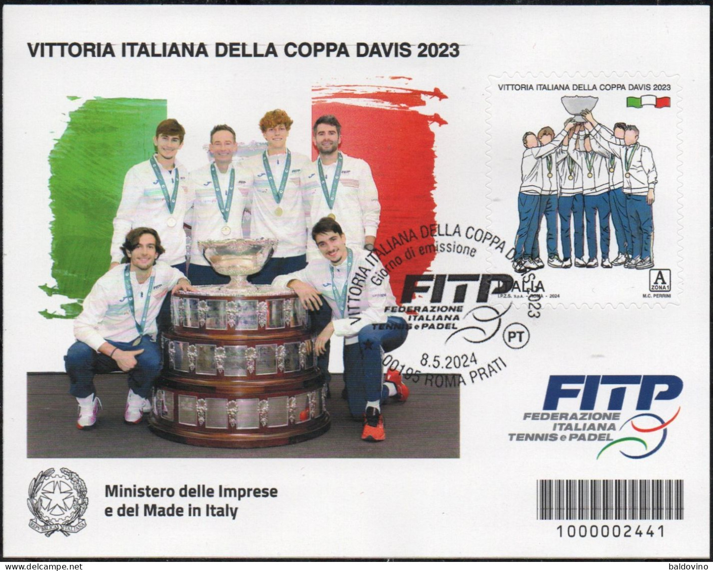 Italia 2024 Lotto 41 Emissioni - 2021-...: Used