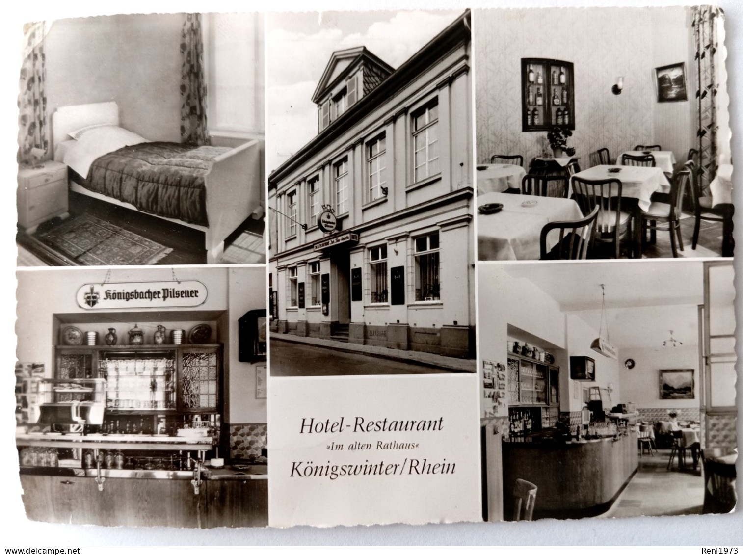 Königswinter/Rhein, Hotel-Restaurant "Im Alten Rathaus", 1965 - Königswinter