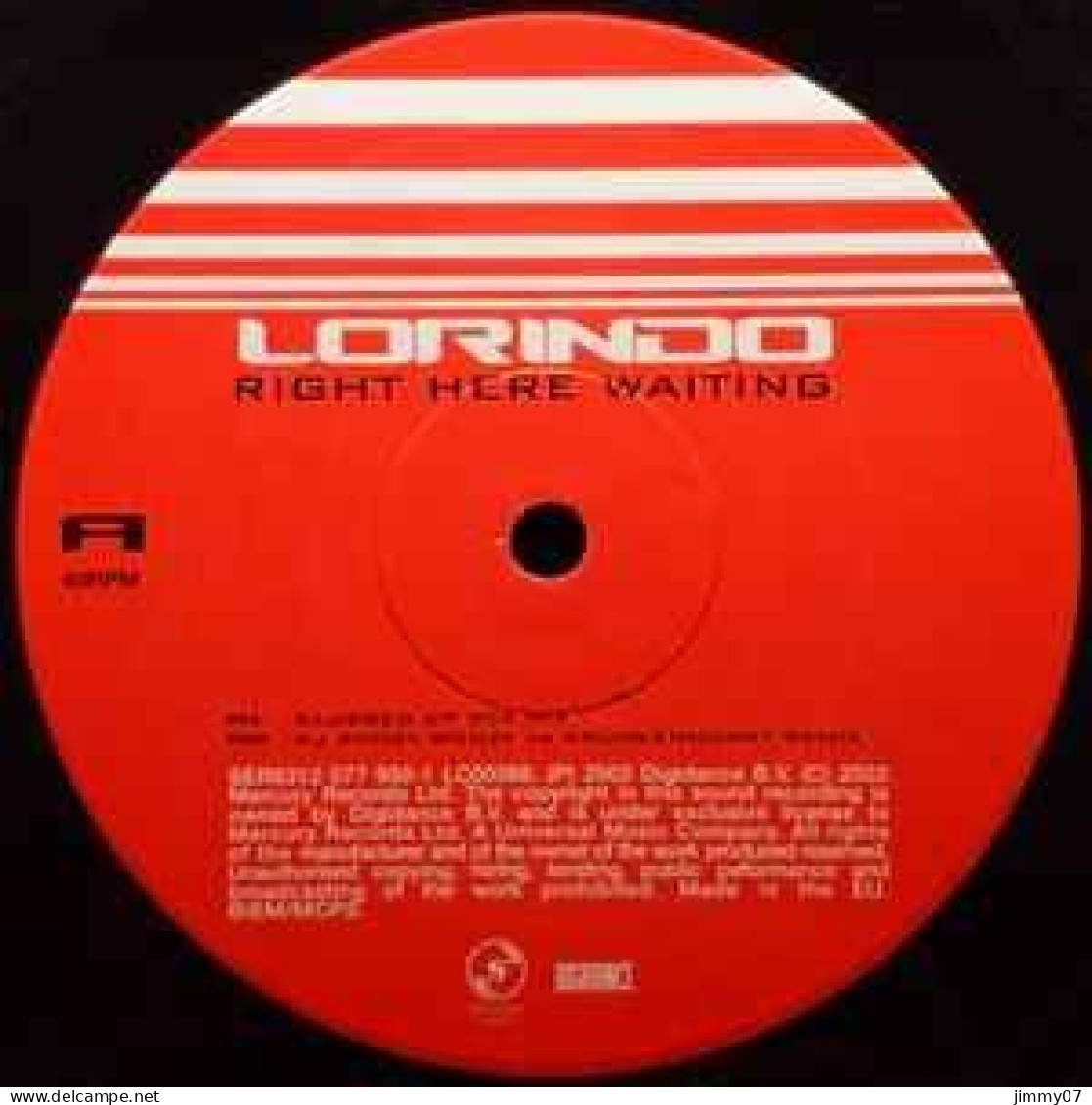 Lorindo - Right Here Waiting (12") - 45 T - Maxi-Single