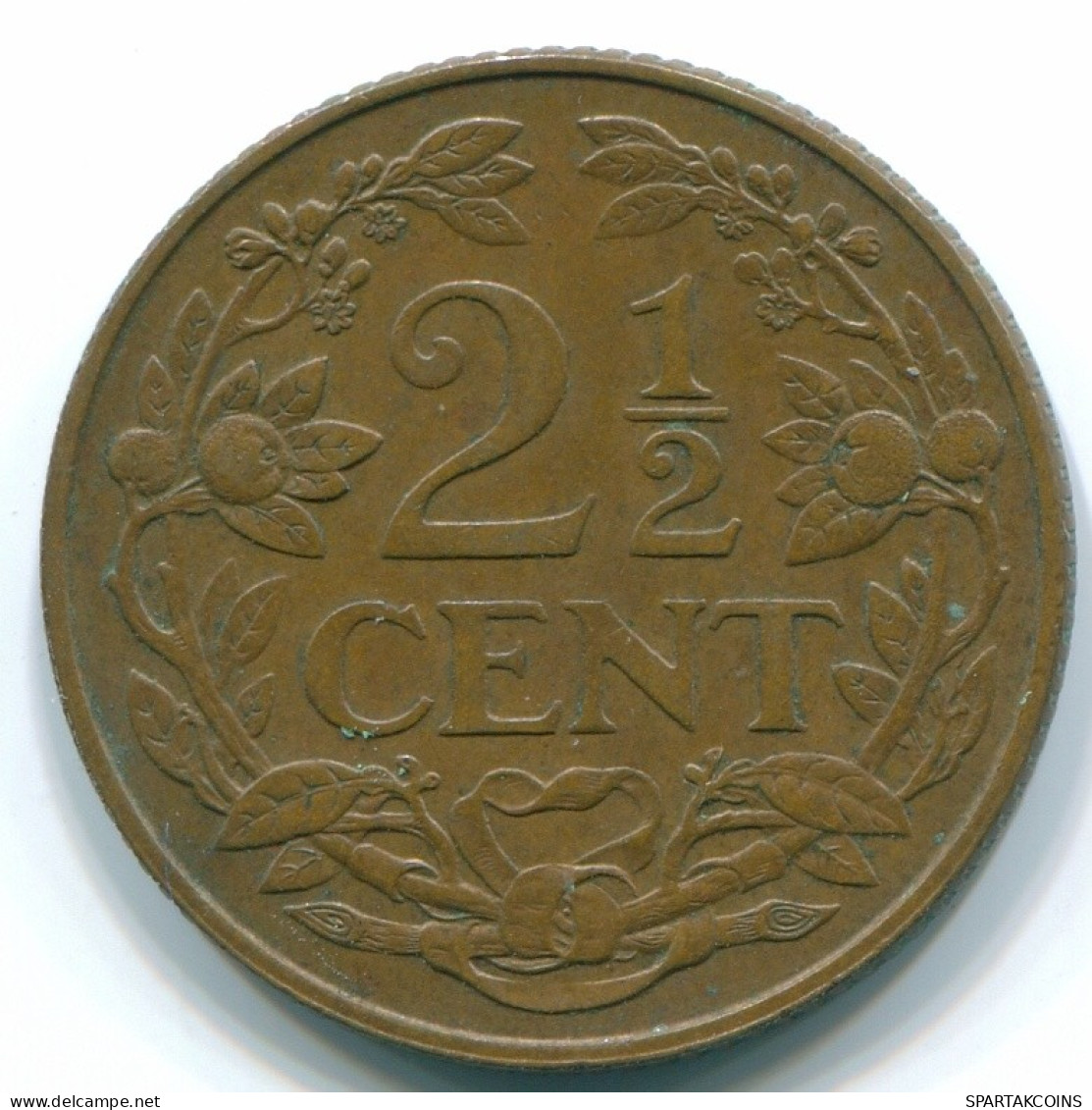 2 1/2 CENT 1965 CURACAO NÉERLANDAIS NETHERLANDS Bronze Colonial Pièce #S10237.F.A - Curaçao