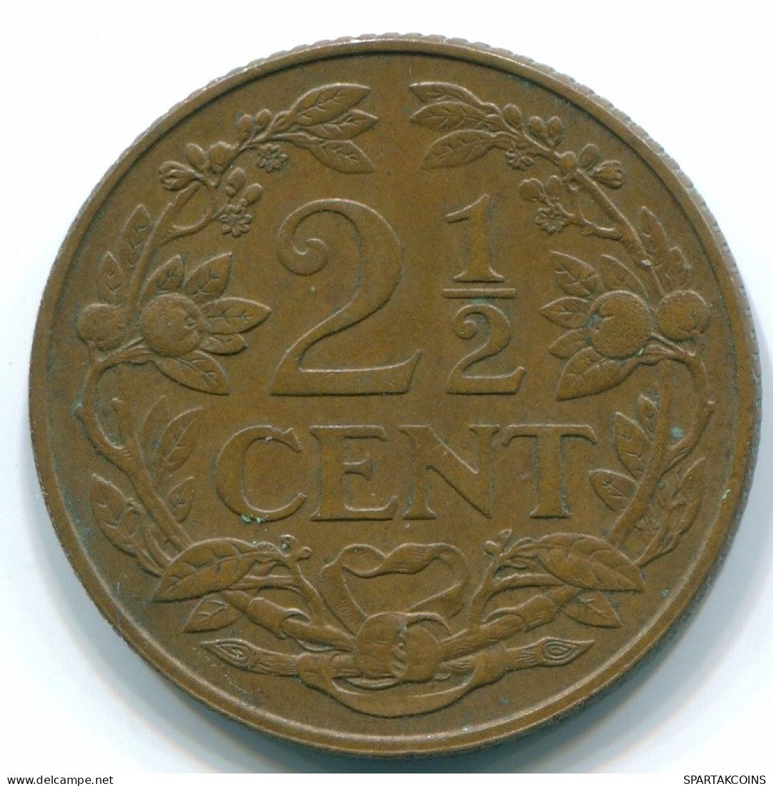 2 1/2 CENT 1965 CURACAO NÉERLANDAIS NETHERLANDS Bronze Colonial Pièce #S10237.F.A - Curacao