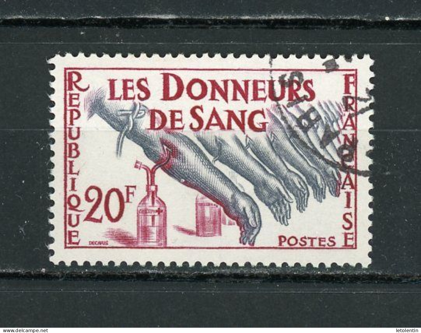 FRANCE - DON DU SANG - N° Yvert 1220 Obli. Ronde De PARIS - Oblitérés