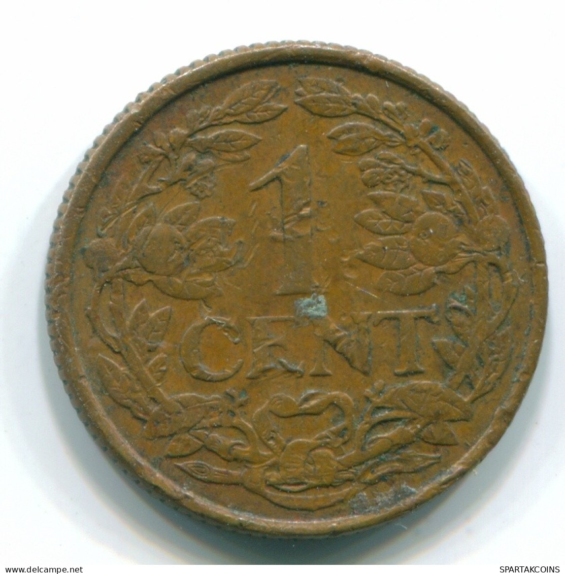 1 CENT 1965 NETHERLANDS ANTILLES Bronze Fish Colonial Coin #S11113.U.A - Antilles Néerlandaises