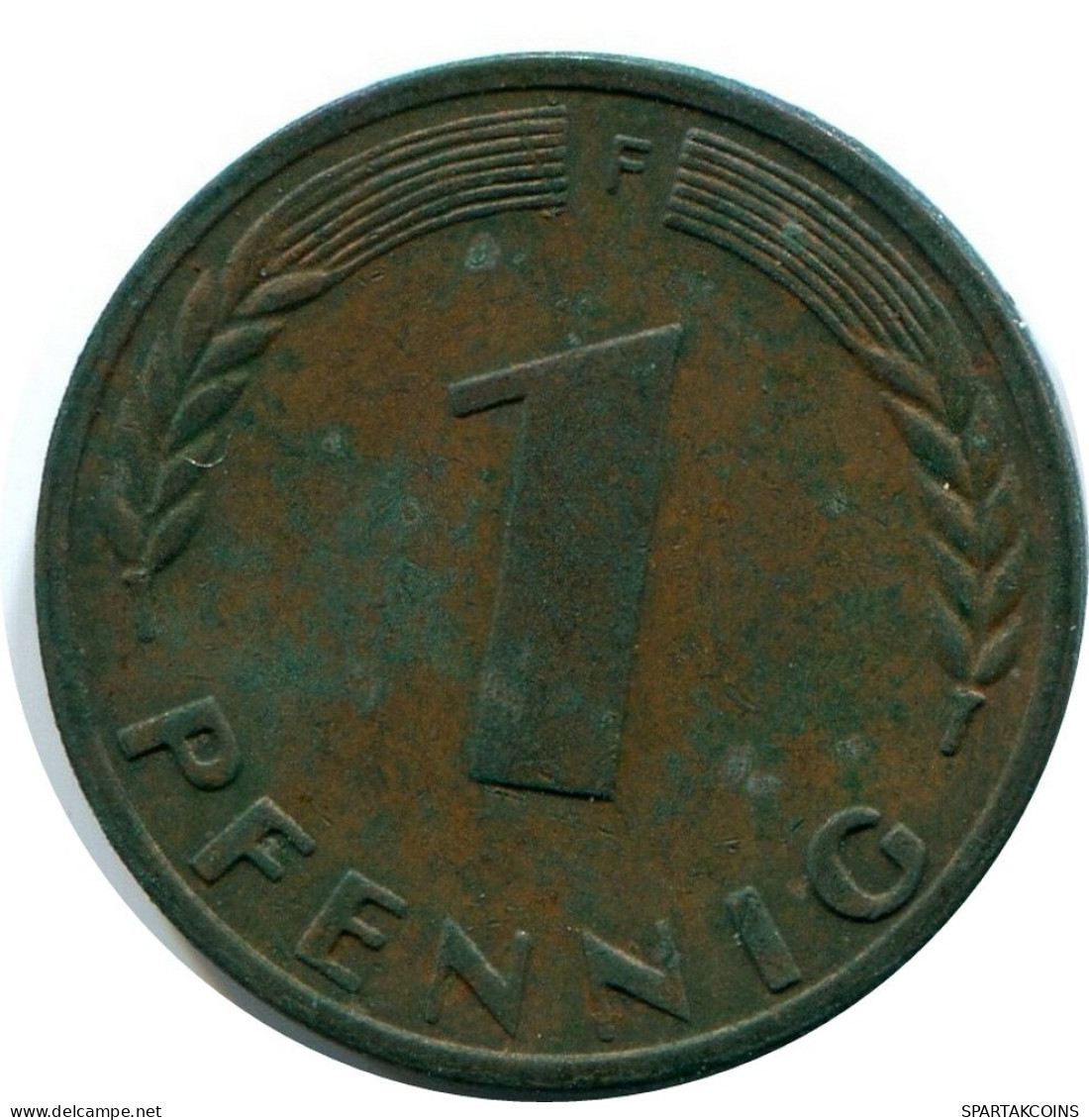 1 PFENNIG 1973 F BRD DEUTSCHLAND Münze GERMANY #AW937.D.A - 1 Pfennig