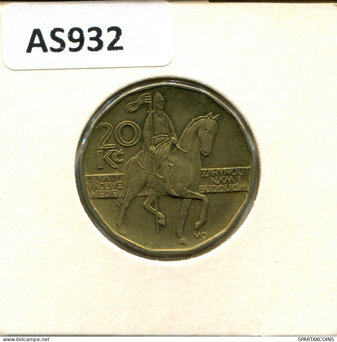 20 KORUN 1999 TSCHECHIEN CZECH REPUBLIC Münze #AS932.D.A - Tschechische Rep.