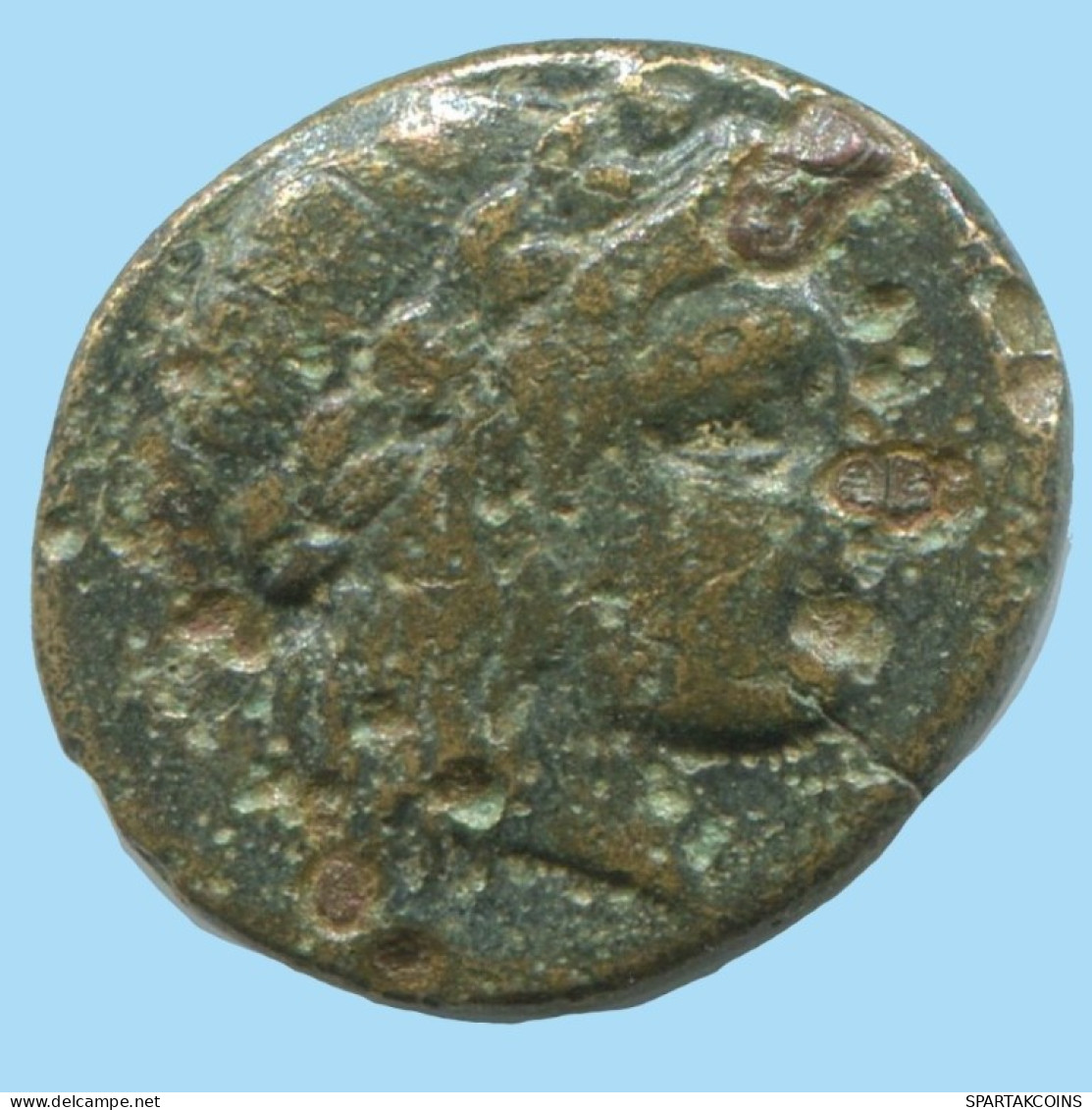 HORSE Auténtico ORIGINAL GRIEGO ANTIGUO Moneda 2g/14mm #AG171.12.E.A - Greek