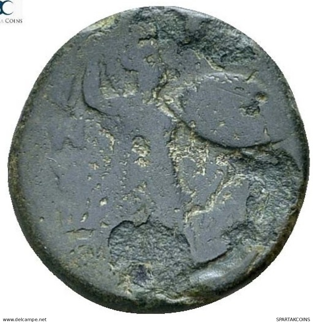 THESSALIAN LEAGUE ATHENA APOLLO Bronze 6.36g/21mm #ANC12395.12.F.A - Greek