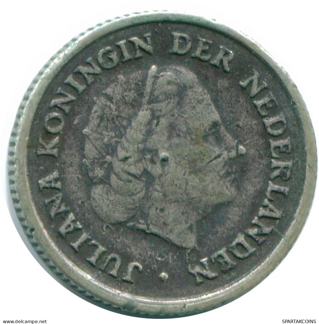 1/10 GULDEN 1956 NETHERLANDS ANTILLES SILVER Colonial Coin #NL12114.3.U.A - Antilles Néerlandaises