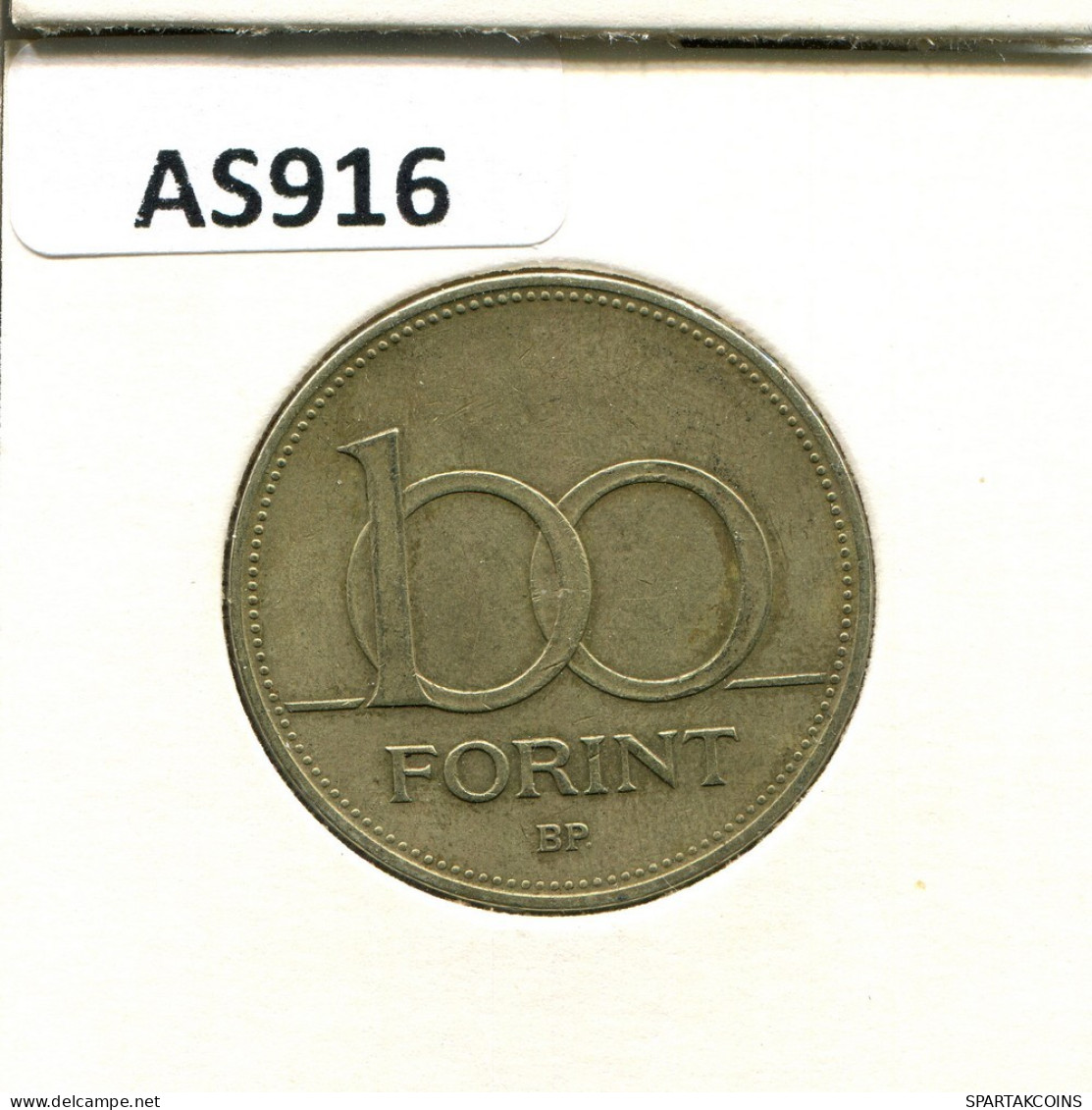 100 FORINT 1996 HUNGARY Coin #AS916.U.A - Hongarije