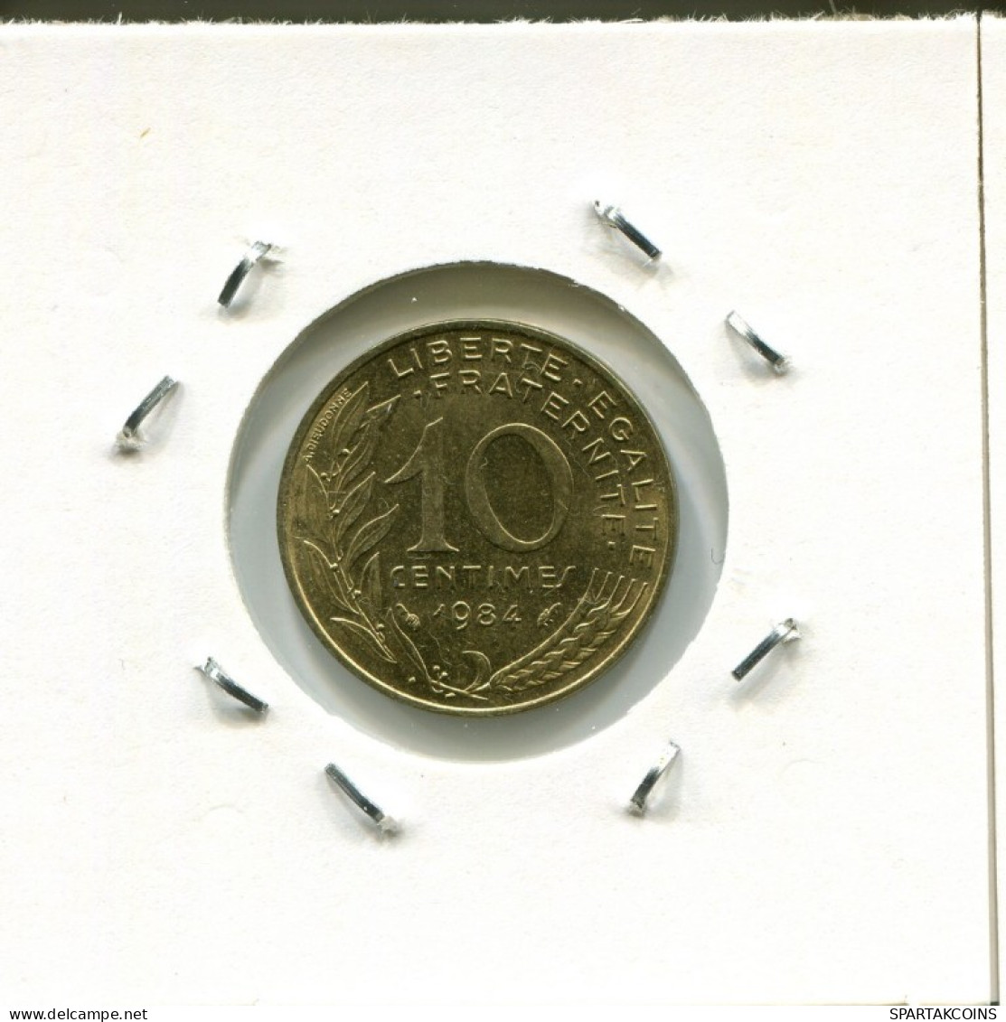 10 CENTIMES 1984 FRANKREICH FRANCE Französisch Münze #AN852.D.A - 10 Centimes