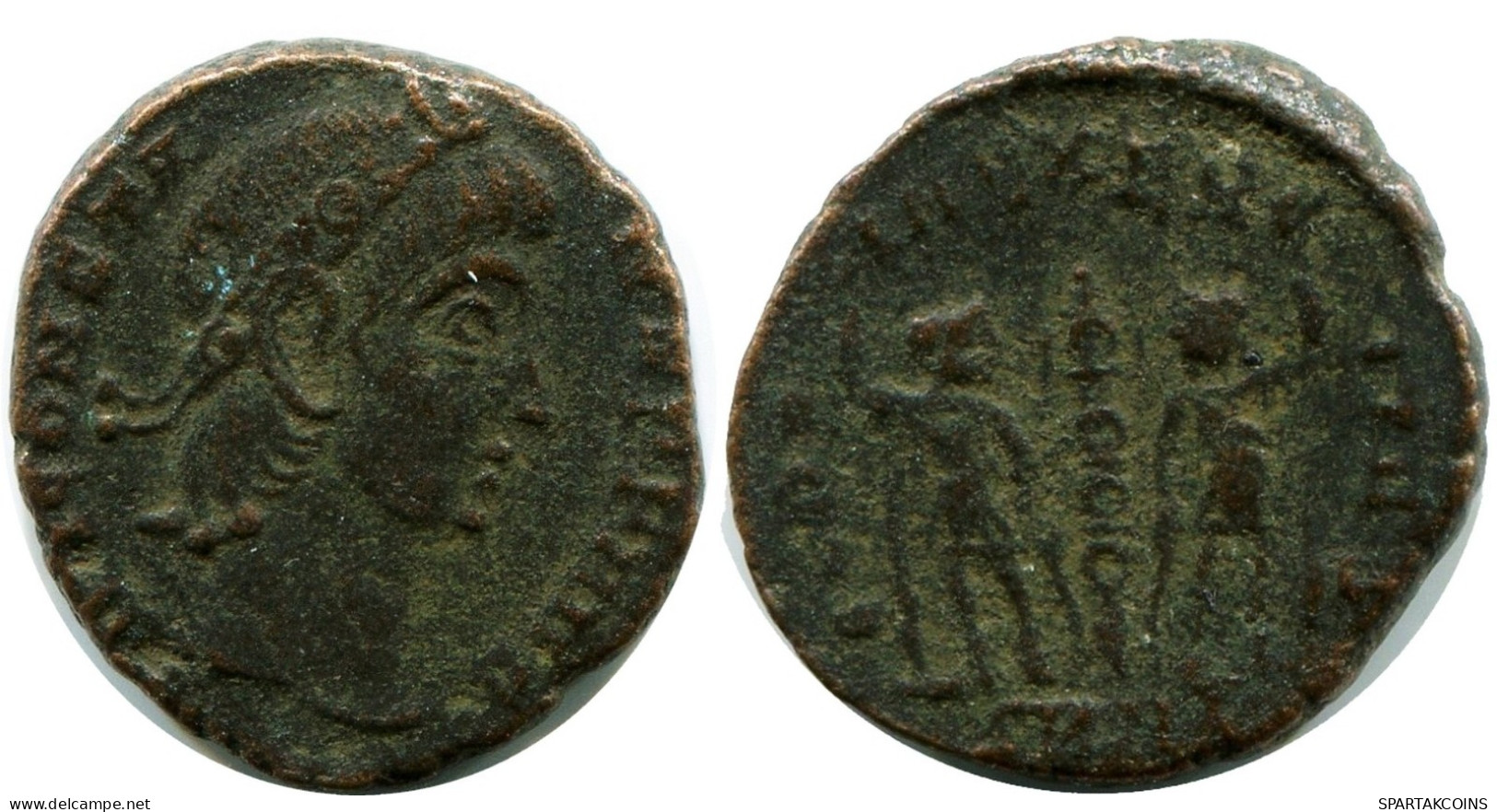 CONSTANS MINTED IN NICOMEDIA FROM THE ROYAL ONTARIO MUSEUM #ANC11732.14.U.A - The Christian Empire (307 AD Tot 363 AD)