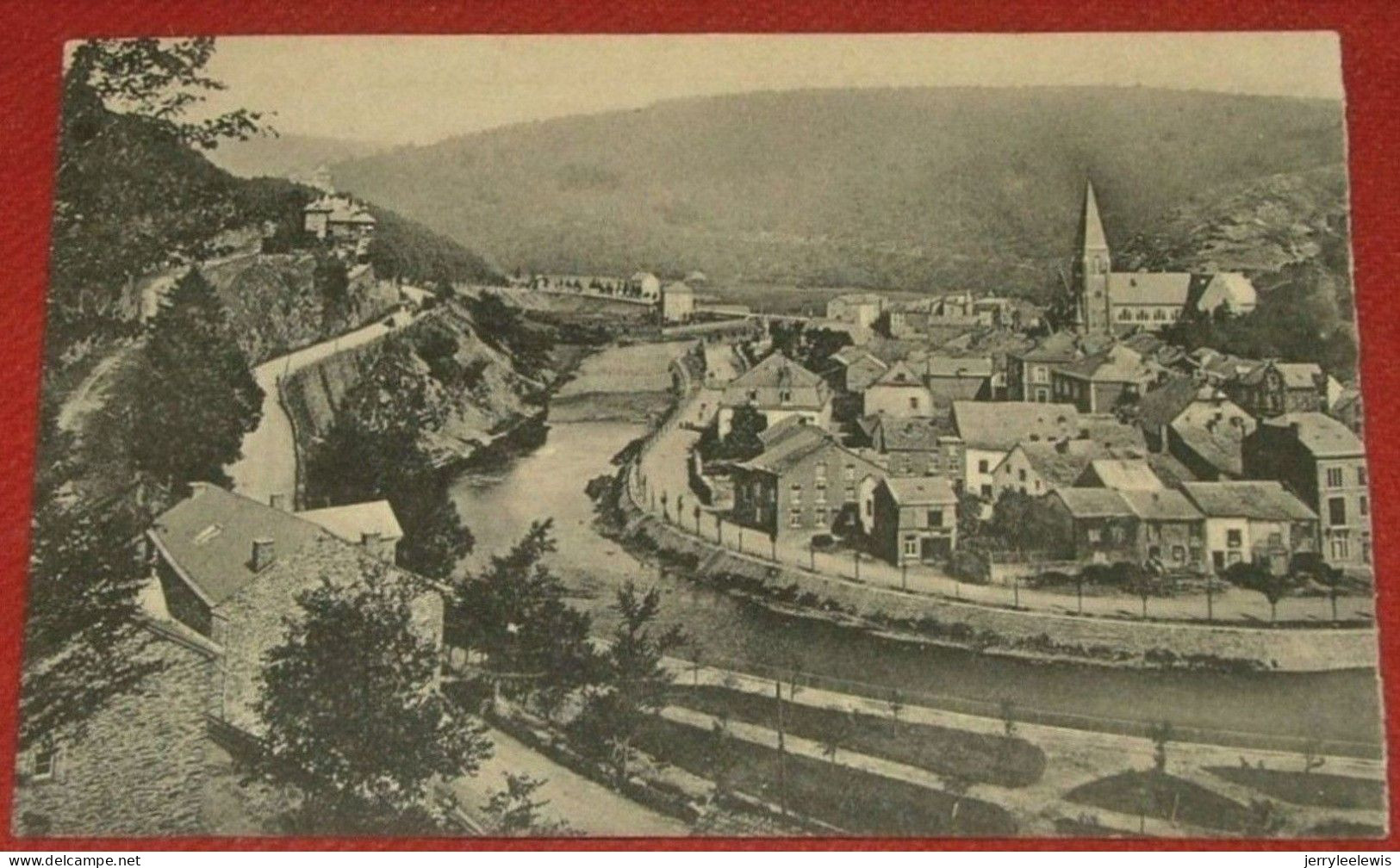 LA ROCHE EN ARDENNE  -  4 CARTES :  Le Château  - Séparation De La Ville Basse Et Ville Haute - Panorama - La-Roche-en-Ardenne