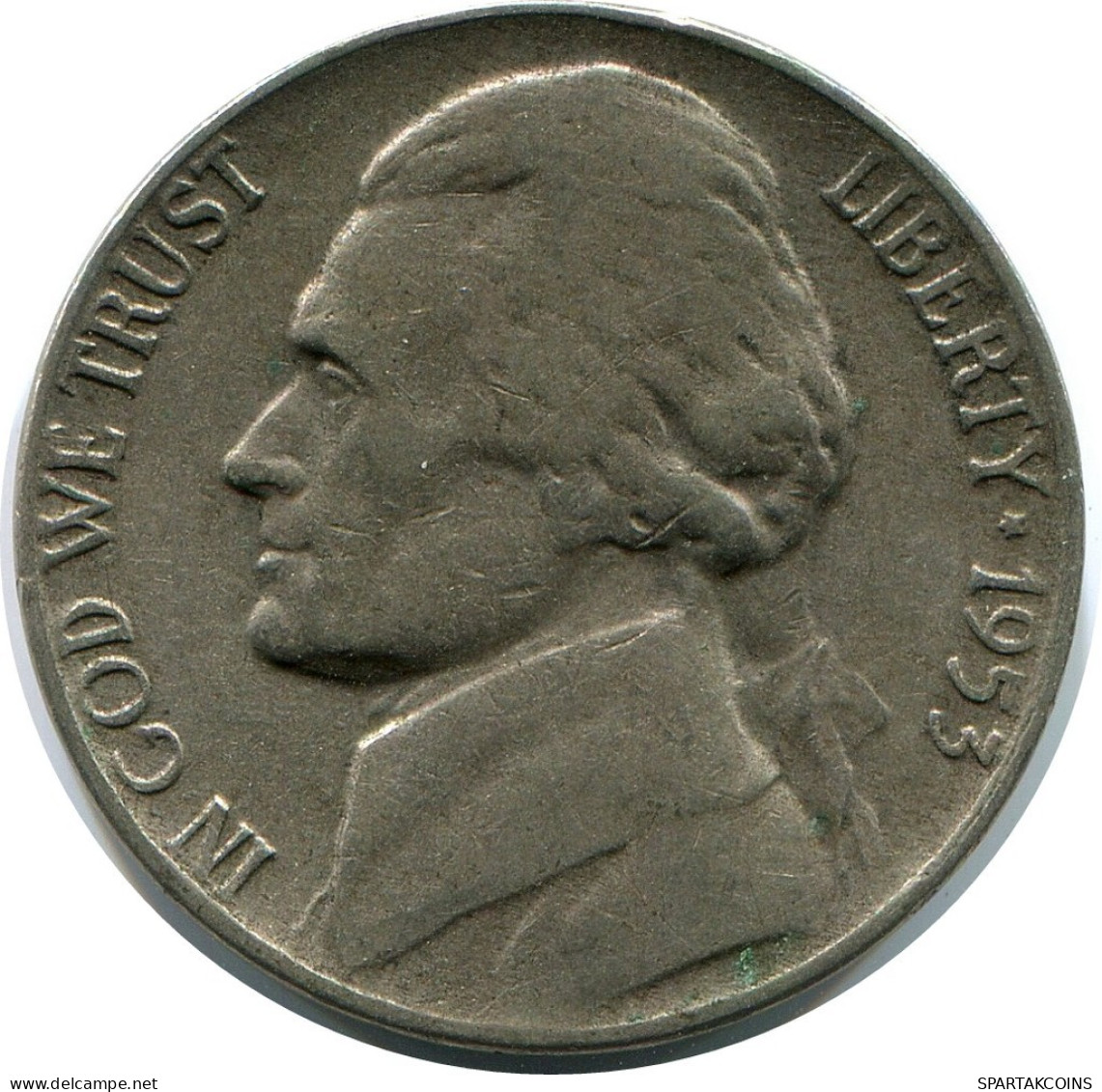 5 CENTS 1953 USA Moneda #AZ262.E.A - 2, 3 & 20 Cent