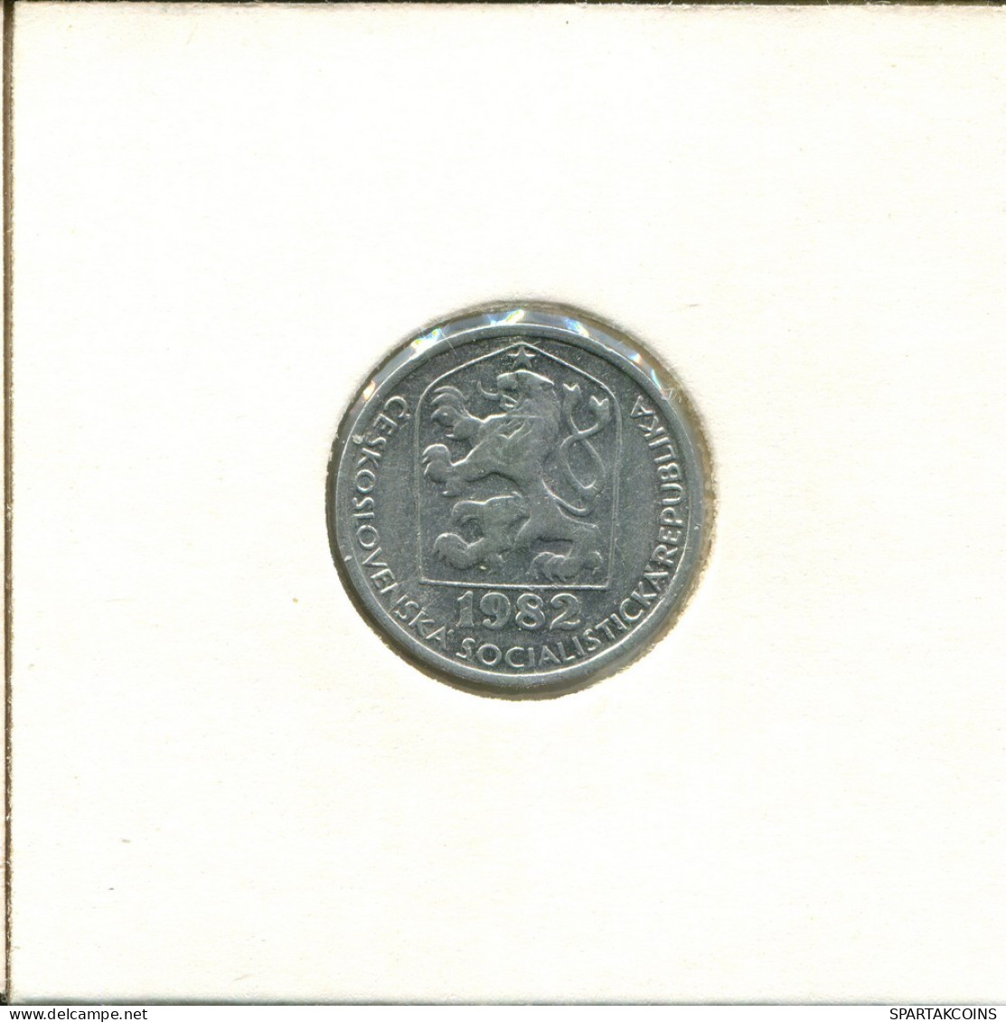 10 HALERU 1982 CZECHOSLOVAKIA Coin #AS938.U.A - Checoslovaquia