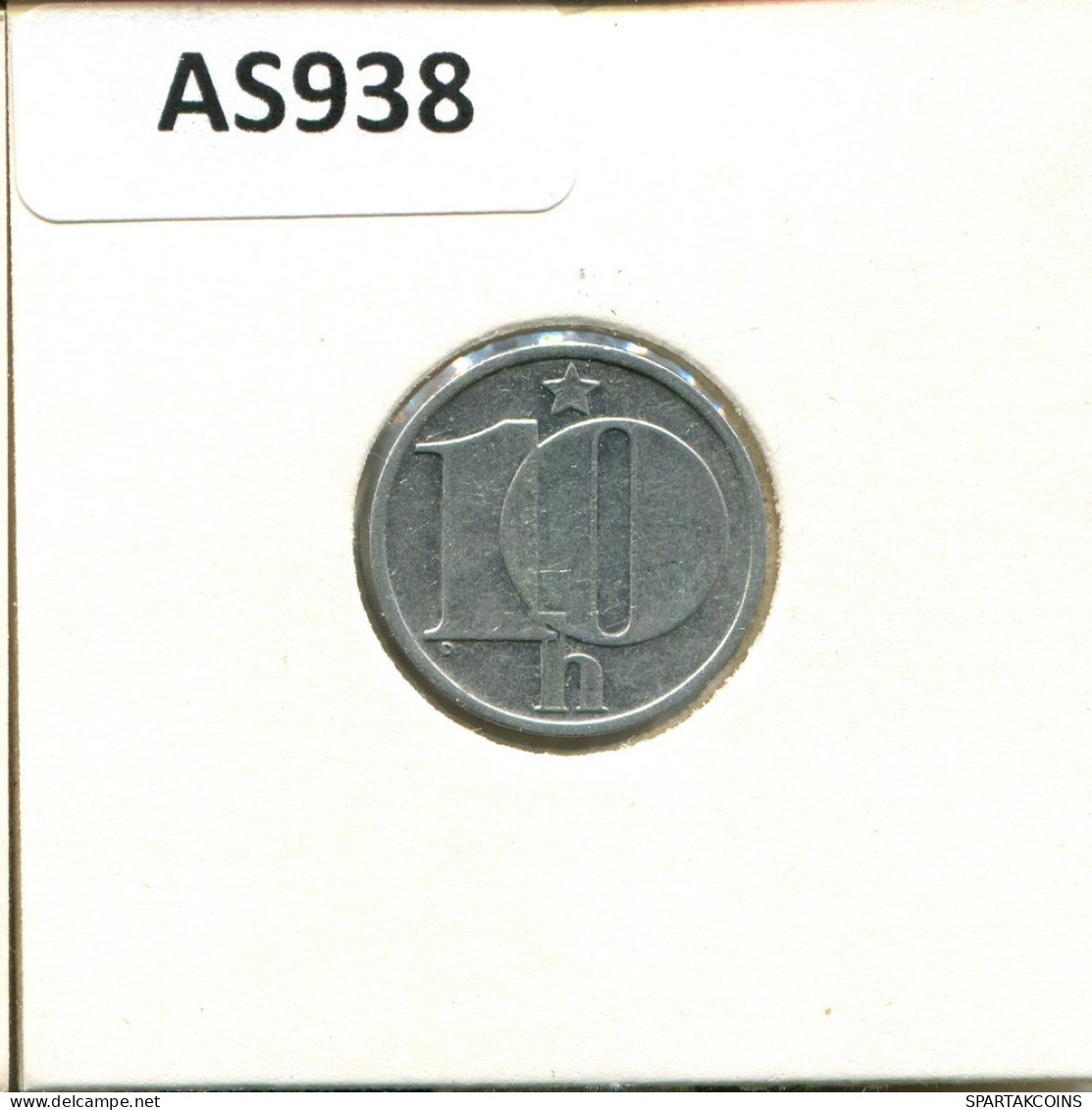 10 HALERU 1982 CZECHOSLOVAKIA Coin #AS938.U.A - Czechoslovakia