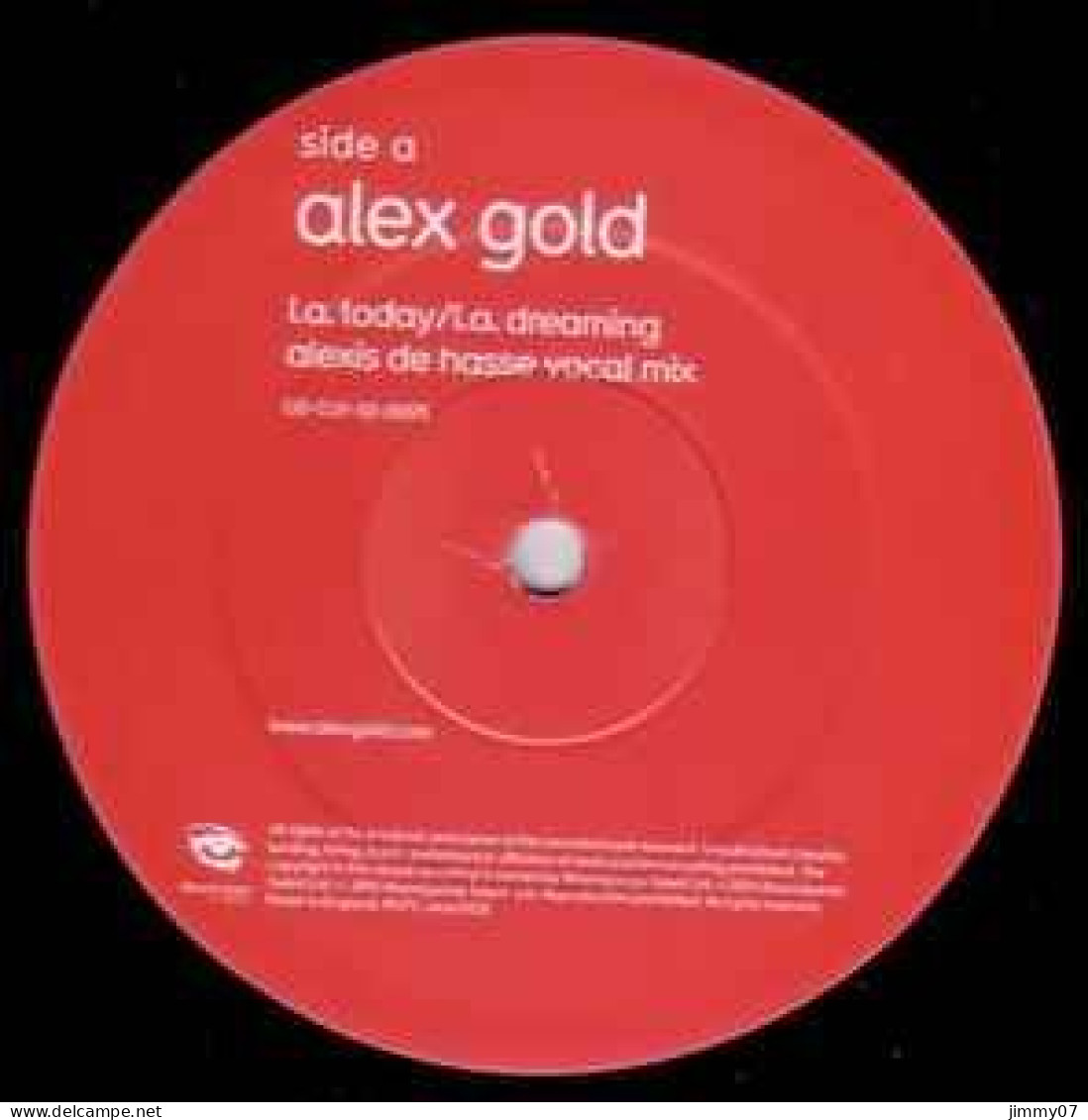 Alex Gold - L.A. Today (Alexis De Hasse Mixes) (12", Single) - 45 G - Maxi-Single