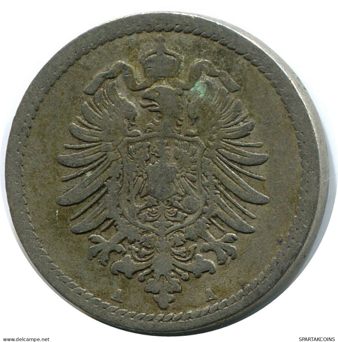 5 PFENNIG 1889 A GERMANY Coin #DB192.U.A - 5 Pfennig