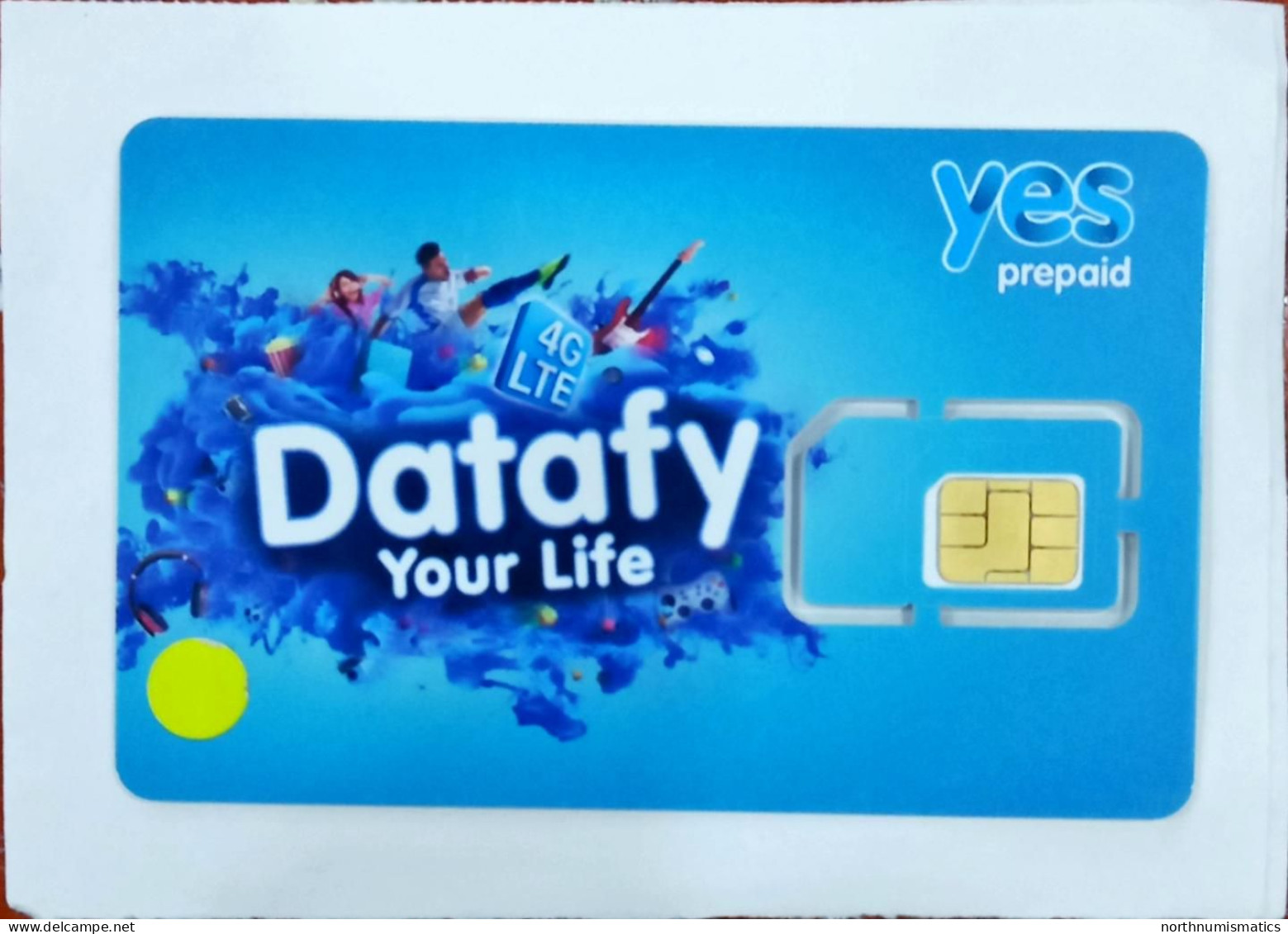 Yes Prepaid  Gsm  Original Chip Sim Card - Lots - Collections