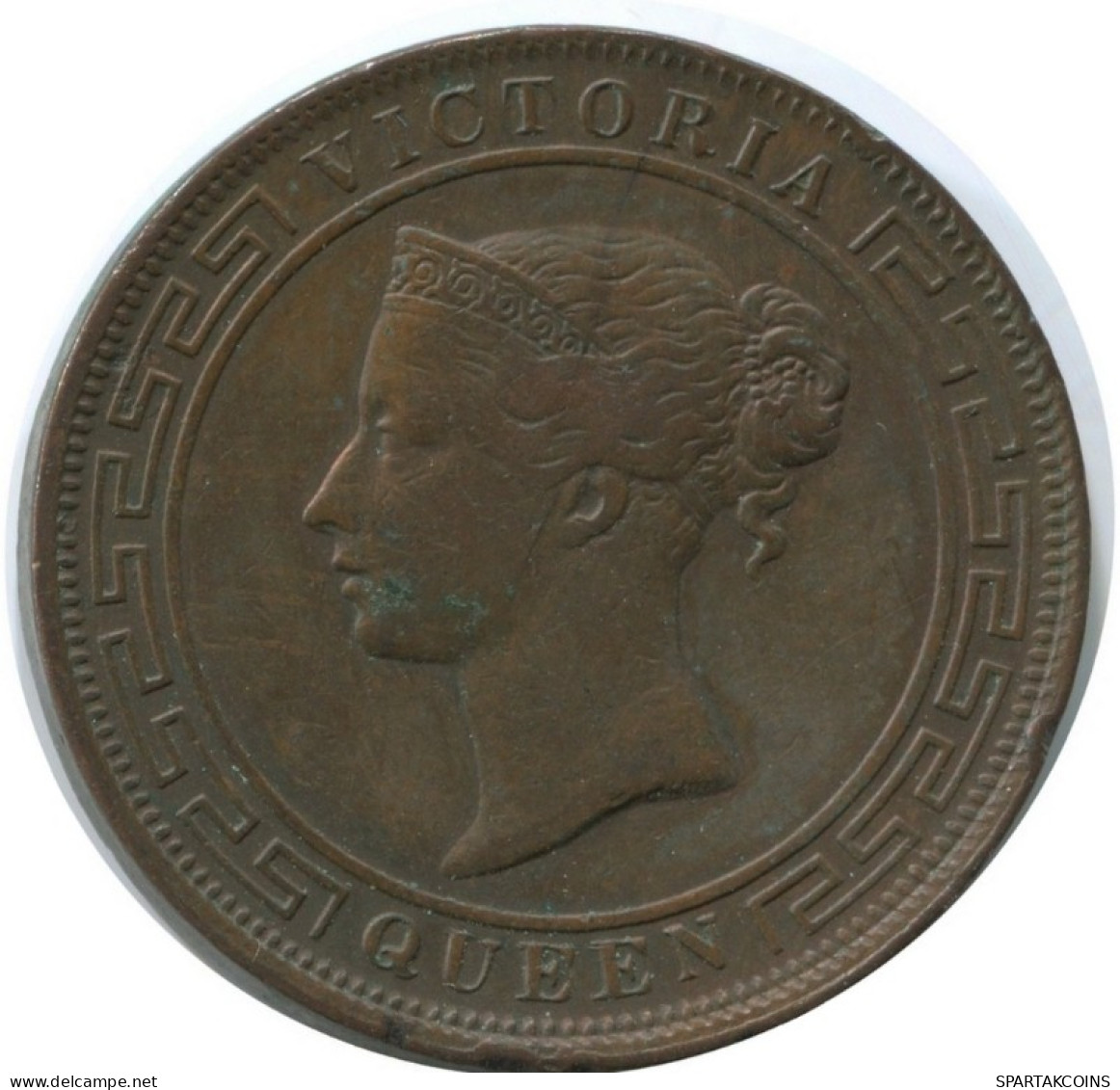 5 CENTS 1890 CEYLON Victoria (1837-1901) Münze #AE798.16.D.A - Autres – Asie