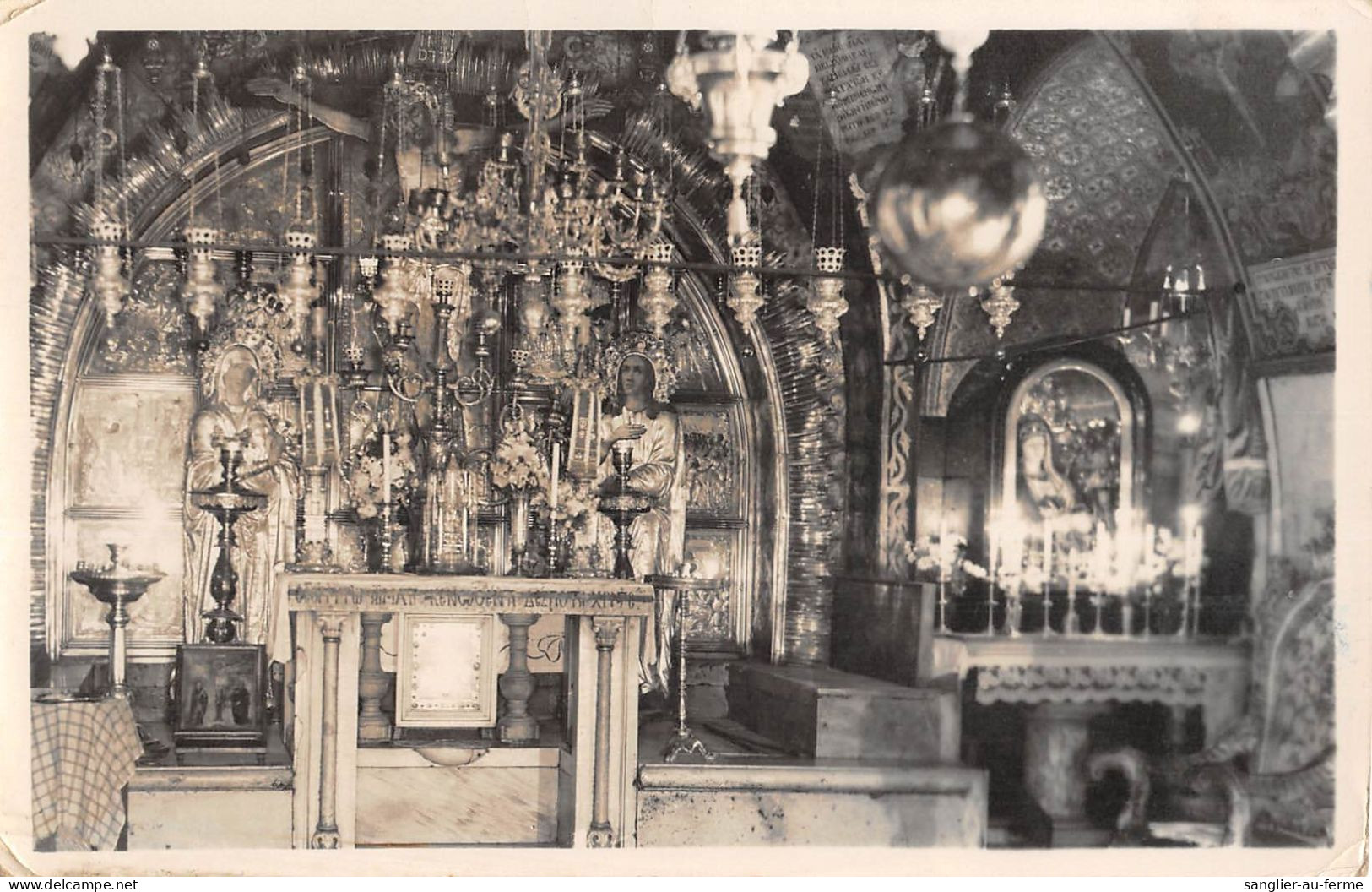 CPA / ISRAEL / JERUSALEM / CHAPEL OF CRUCIFIXION / TIMBRE JORDANIE AU VERSO - Israel