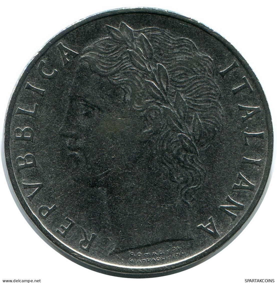 100 LIRE 1956 ITALIA ITALY Moneda #AZ488.E.A - 100 Liras