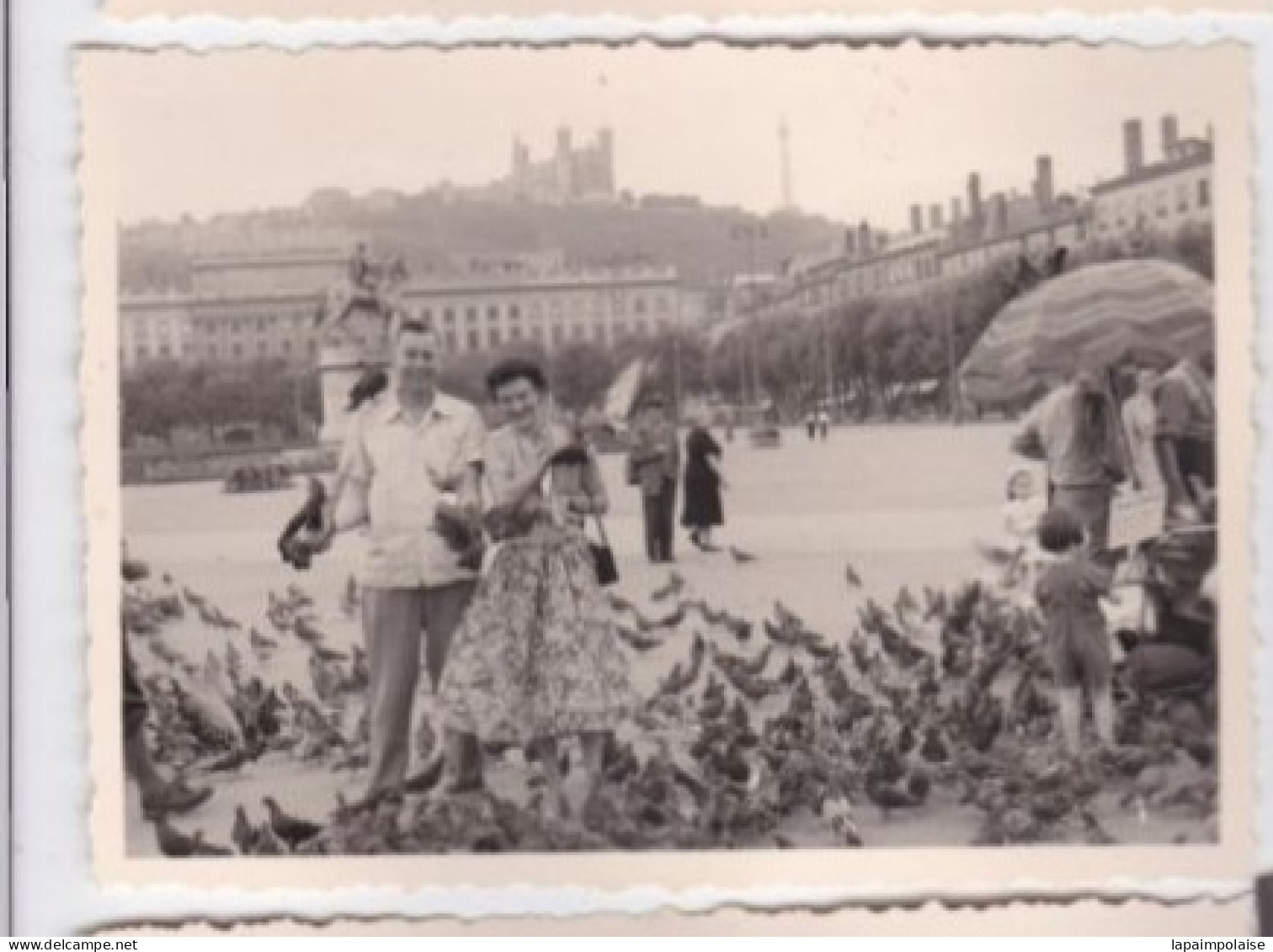 4 Photos De Particulier 18/08/56 Rhône Lyon Vues A Situer Et Identifier   Réf 29739 - Places