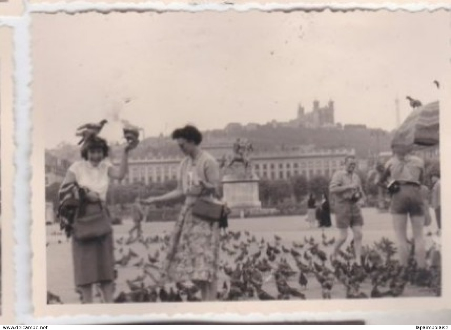 4 Photos De Particulier 18/08/56 Rhône Lyon Vues A Situer Et Identifier   Réf 29739 - Places