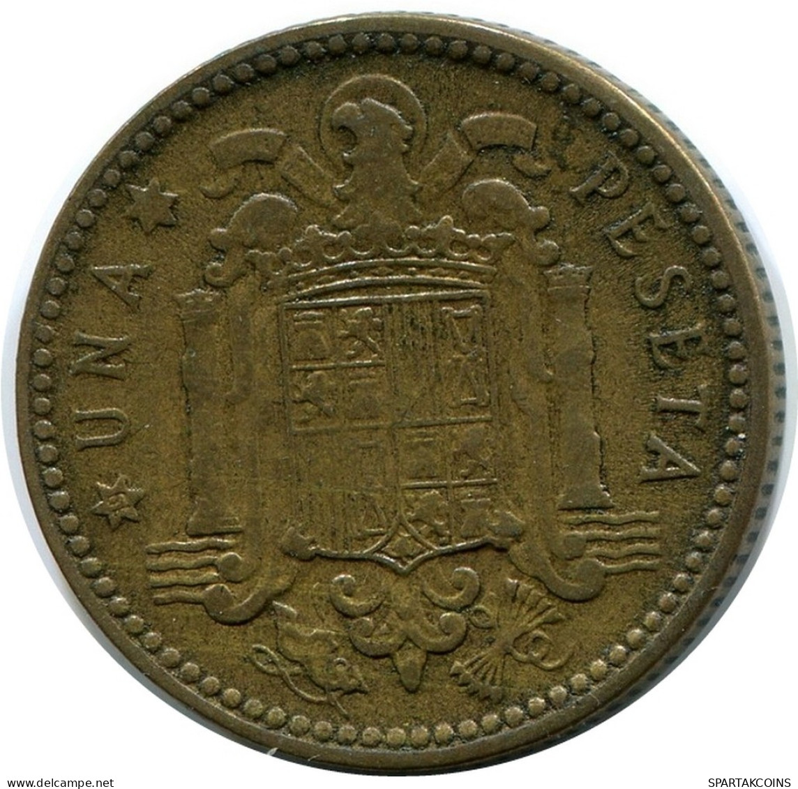 1 PESETA 1953 ESPAÑA Moneda SPAIN #AR164.E.A - 1 Peseta