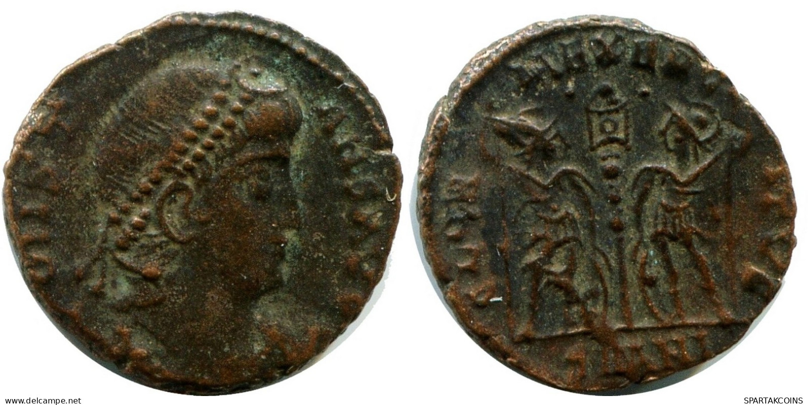 CONSTANS MINTED IN ANTIOCH FROM THE ROYAL ONTARIO MUSEUM #ANC11840.14.D.A - L'Empire Chrétien (307 à 363)