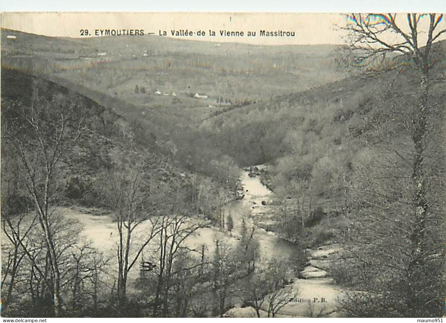 87 EYMOUTIERS - La Vallée De La Vienne Au Massitrou - Eymoutiers