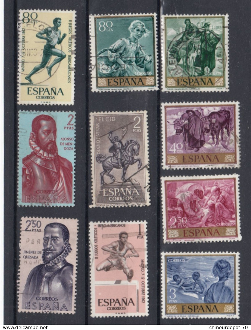 TIMBRES ESPANA ESPAGNE SPAIN NON Classés - Sonstige & Ohne Zuordnung