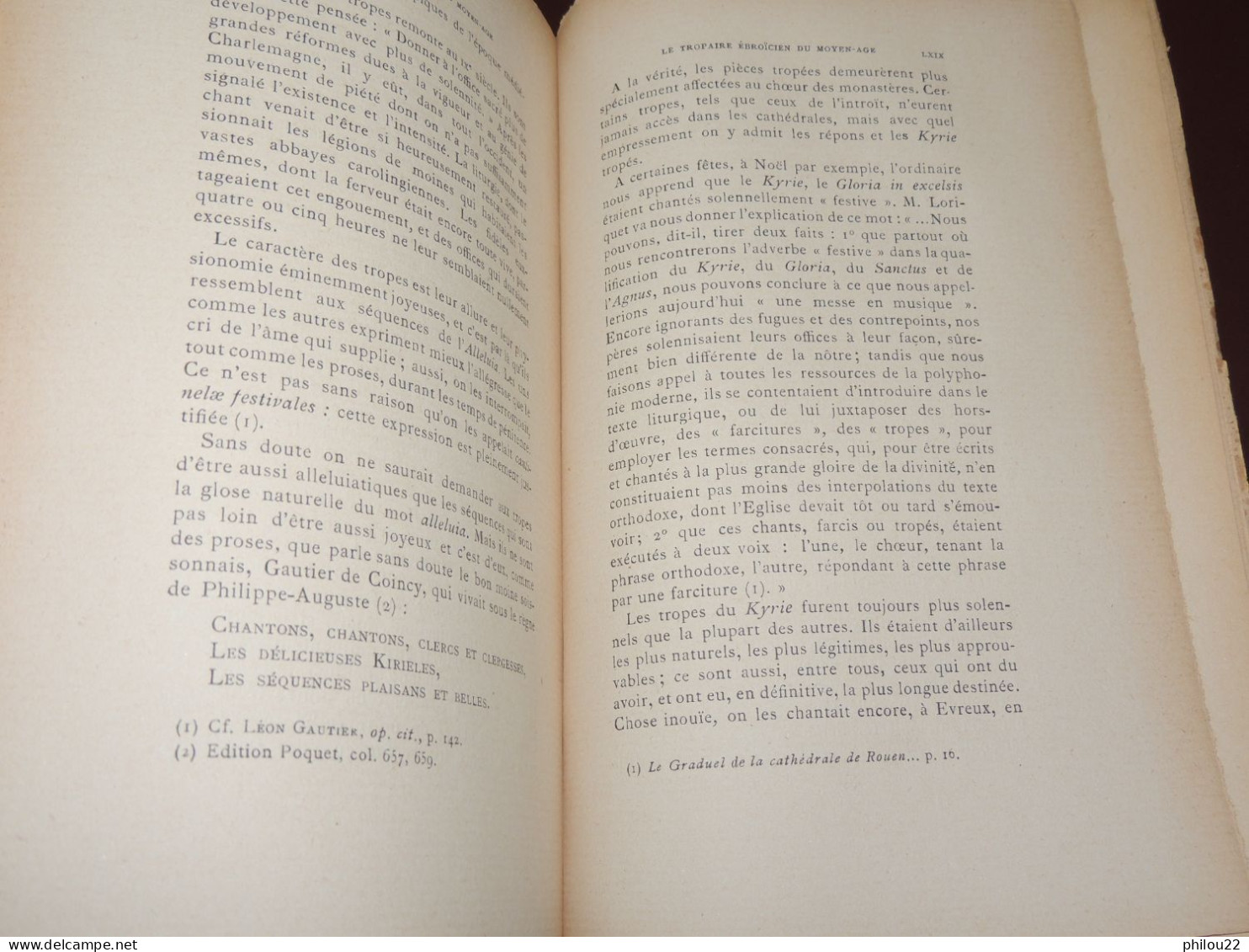 Abbé DELAMARE - Manuscrit... Ordinaire De La Cathédrale D'Évreux...  Picard 1925 - 1901-1940