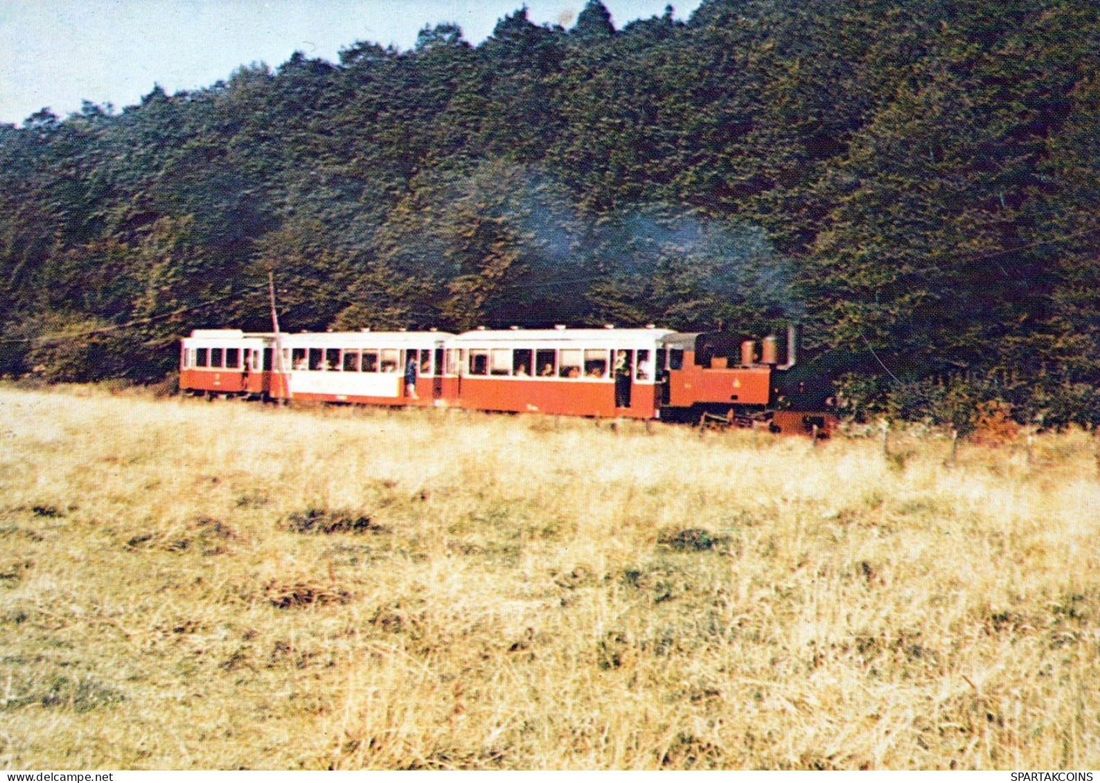 TRAIN RAILWAY Transport Vintage Postcard CPSM #PAA796.A - Trains