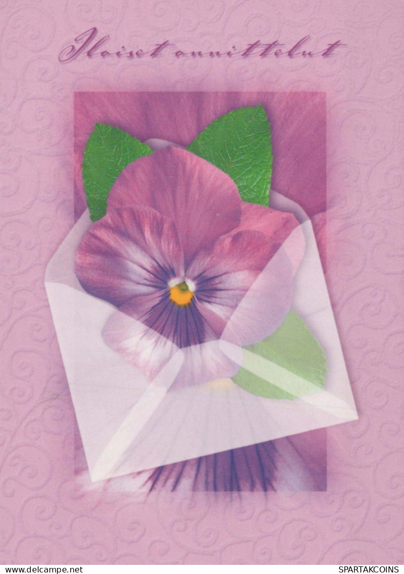 FLOWERS Vintage Ansichtskarte Postkarte CPSM #PBZ773.A - Fleurs