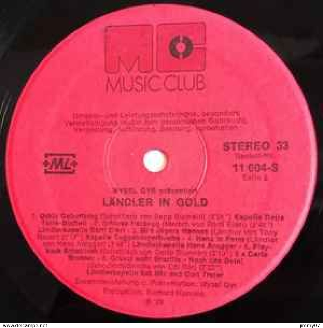 Various - Ländler In Gold (LP, Comp) - Country & Folk