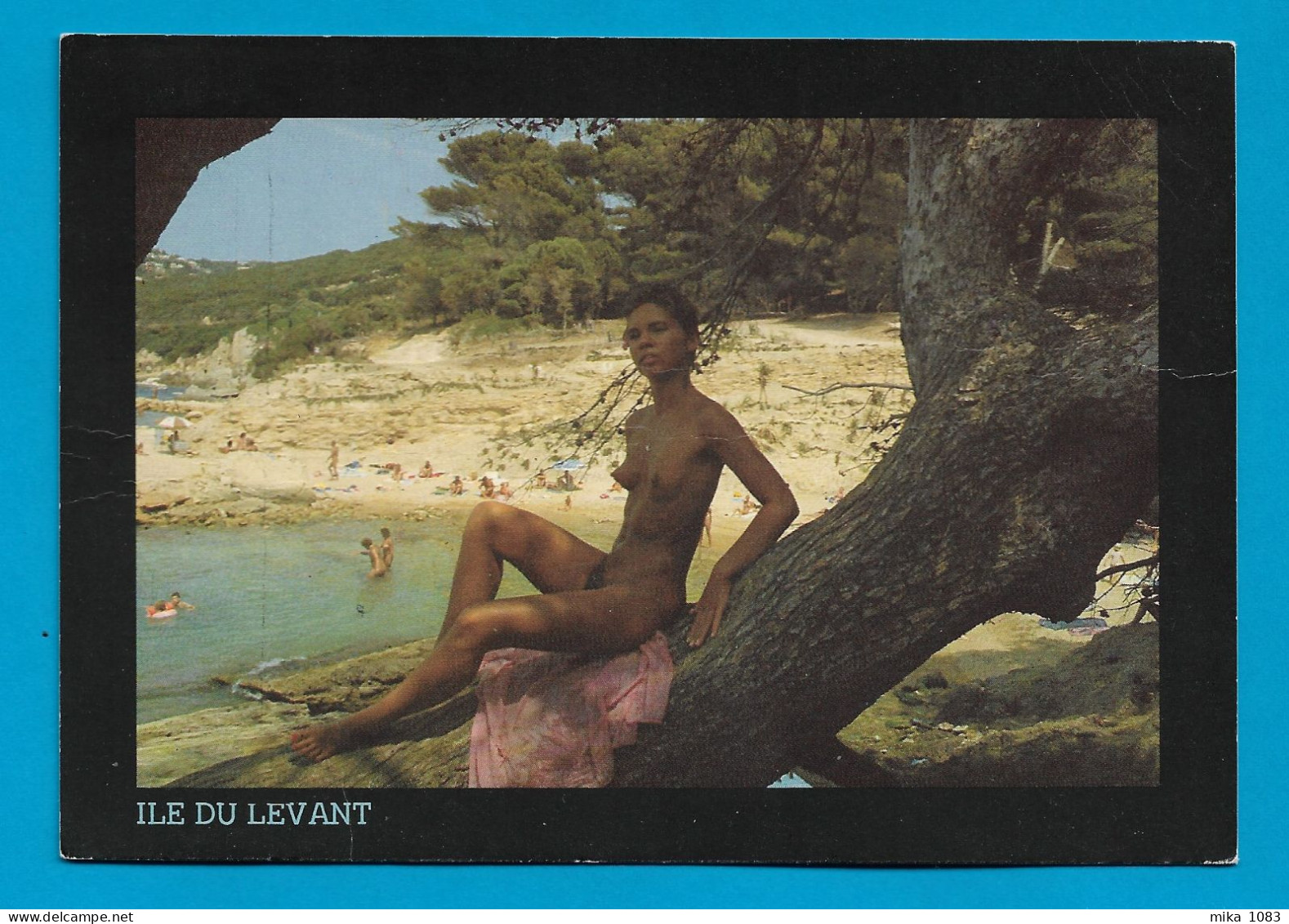 Ile Du Levant - Superbe Naturiste à La Plage Des Grottes (photographie Robert Vincent) - Other & Unclassified